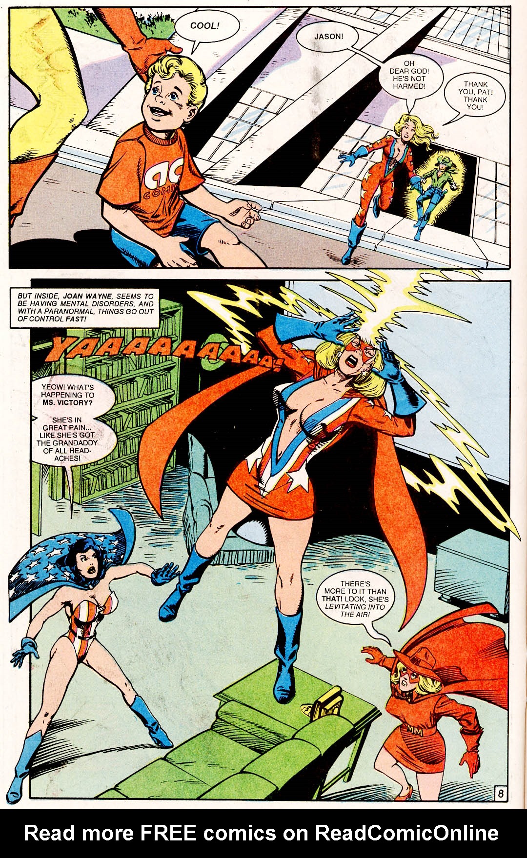 Read online Femforce comic -  Issue #50 - 56