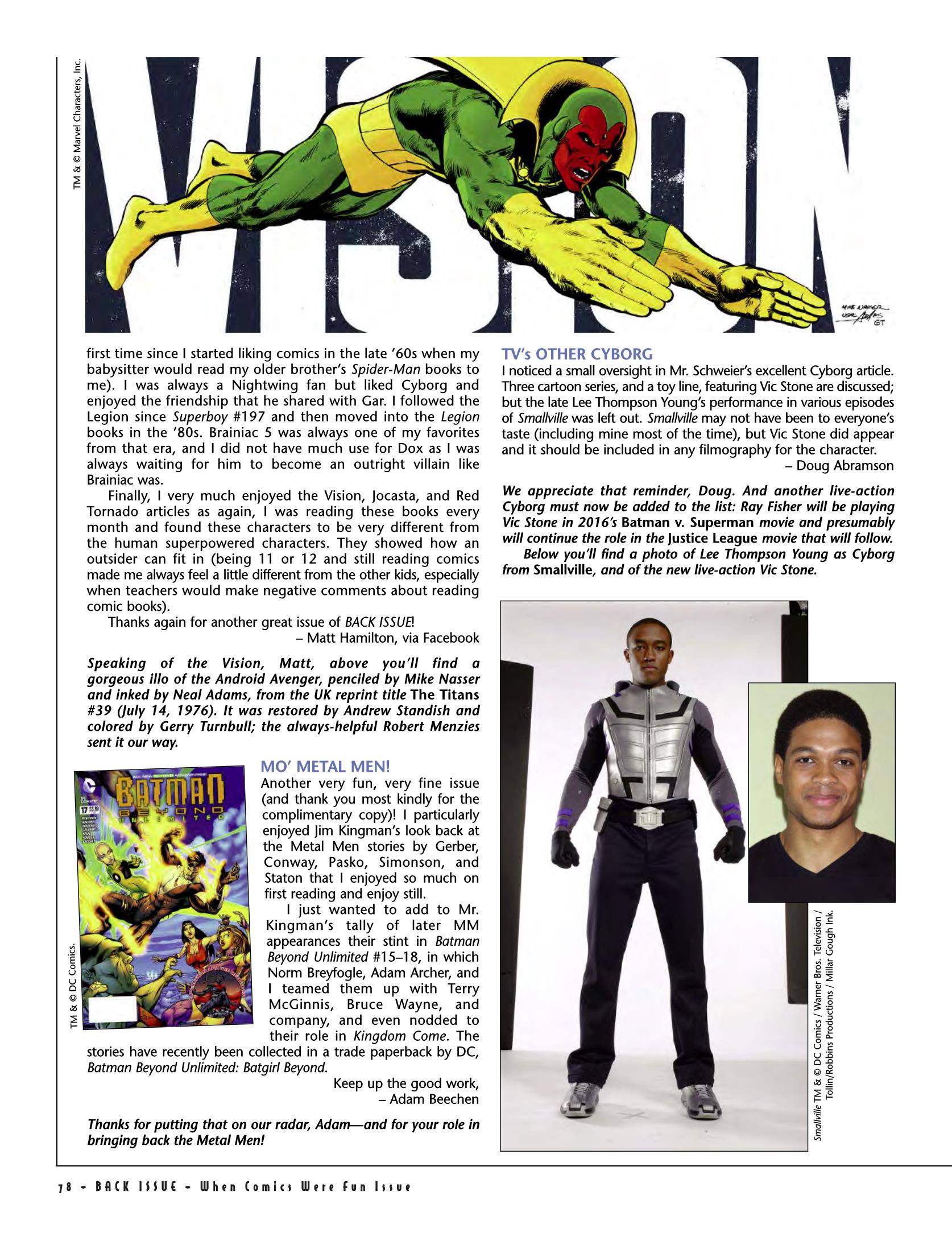 Read online Back Issue comic -  Issue #77 - 79