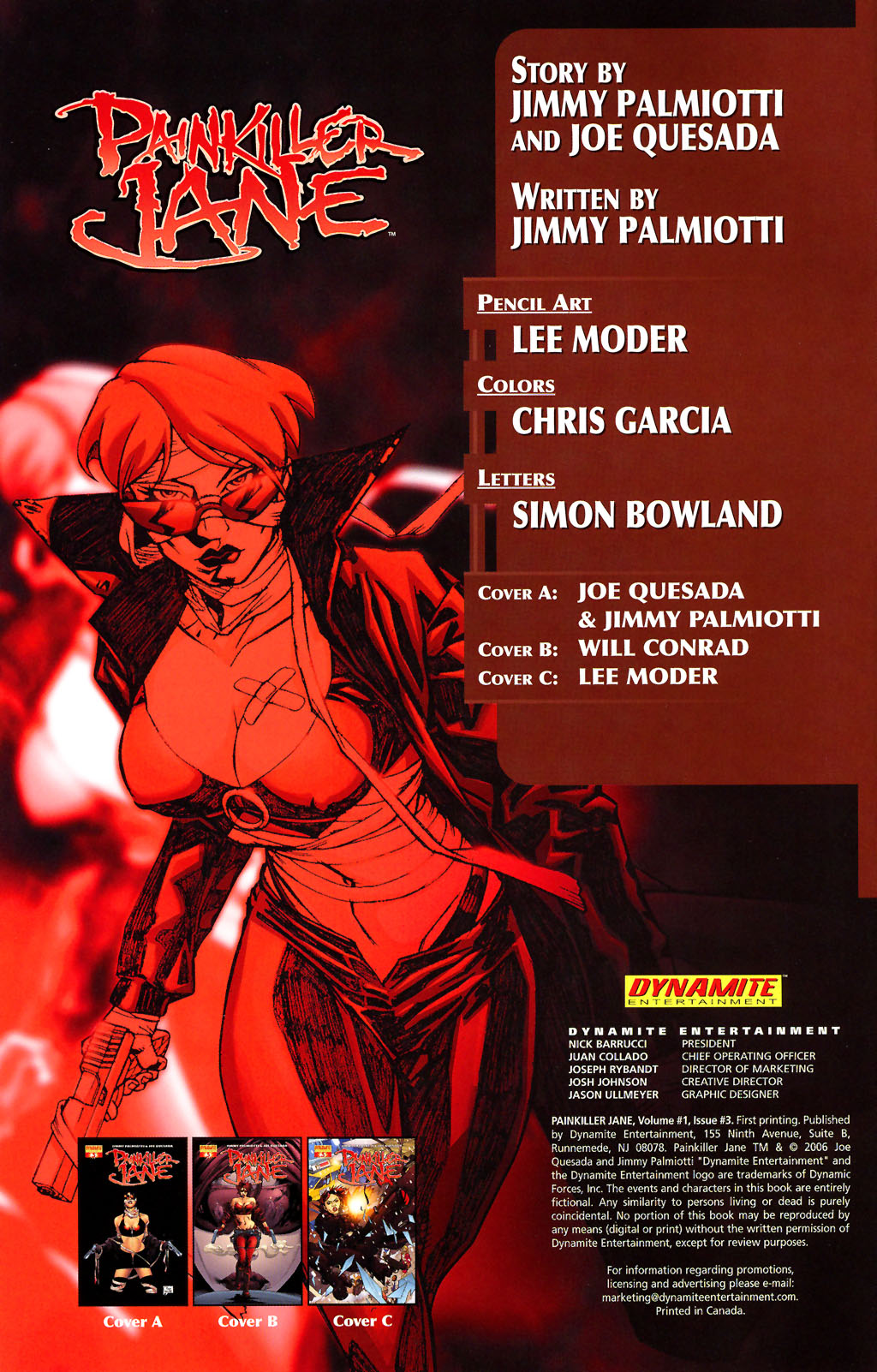 Read online Painkiller Jane (2006) comic -  Issue #3 - 2