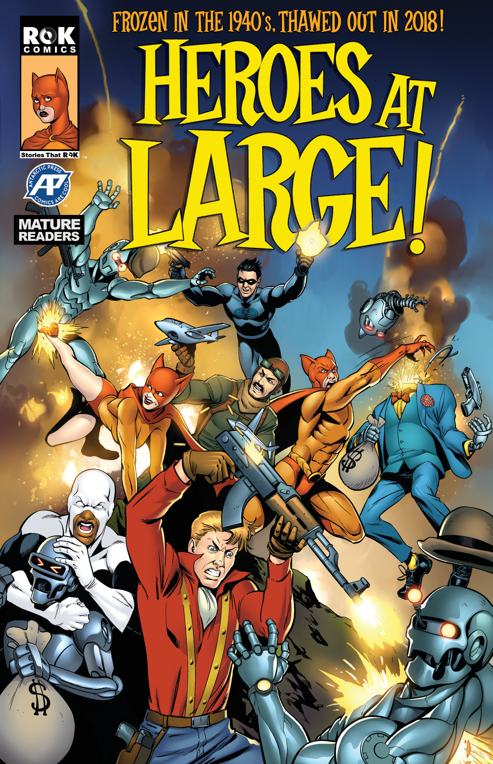 Read online Heroes At Large! comic -  Issue #2 - 1
