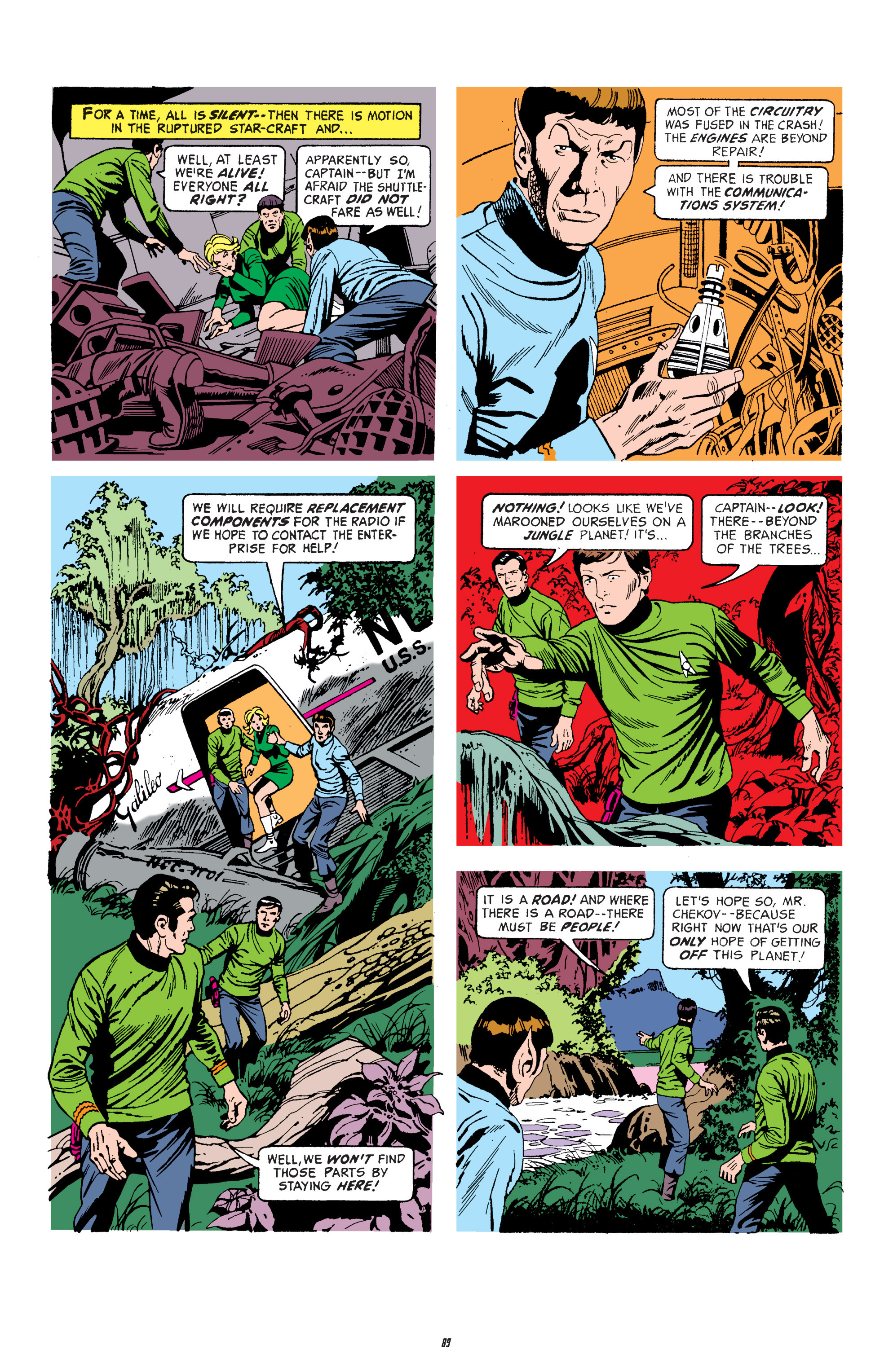 Read online Star Trek Archives comic -  Issue # TPB 3 - 89