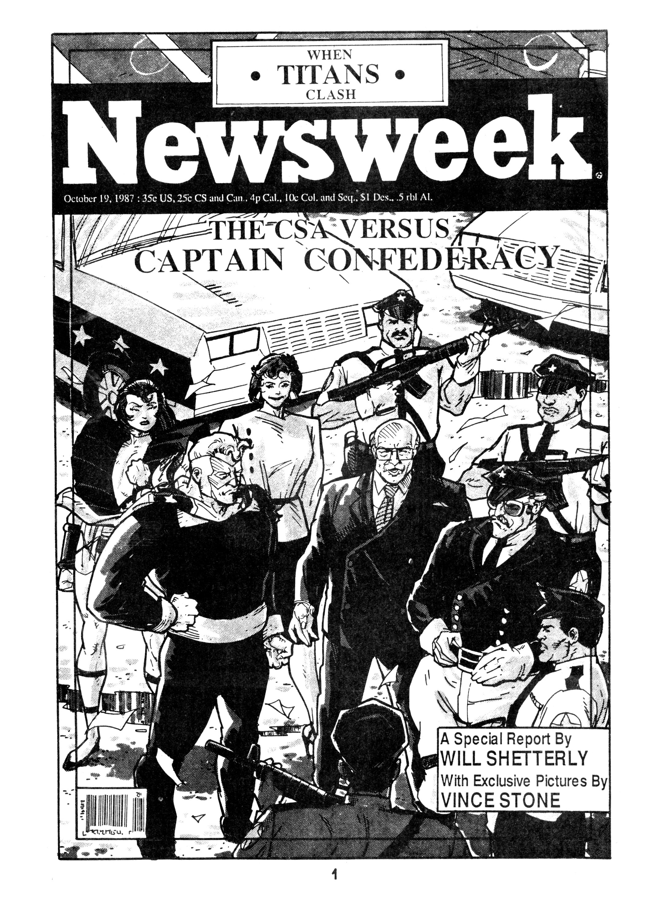Read online Captain Confederacy (1986) comic -  Issue #8 - 3