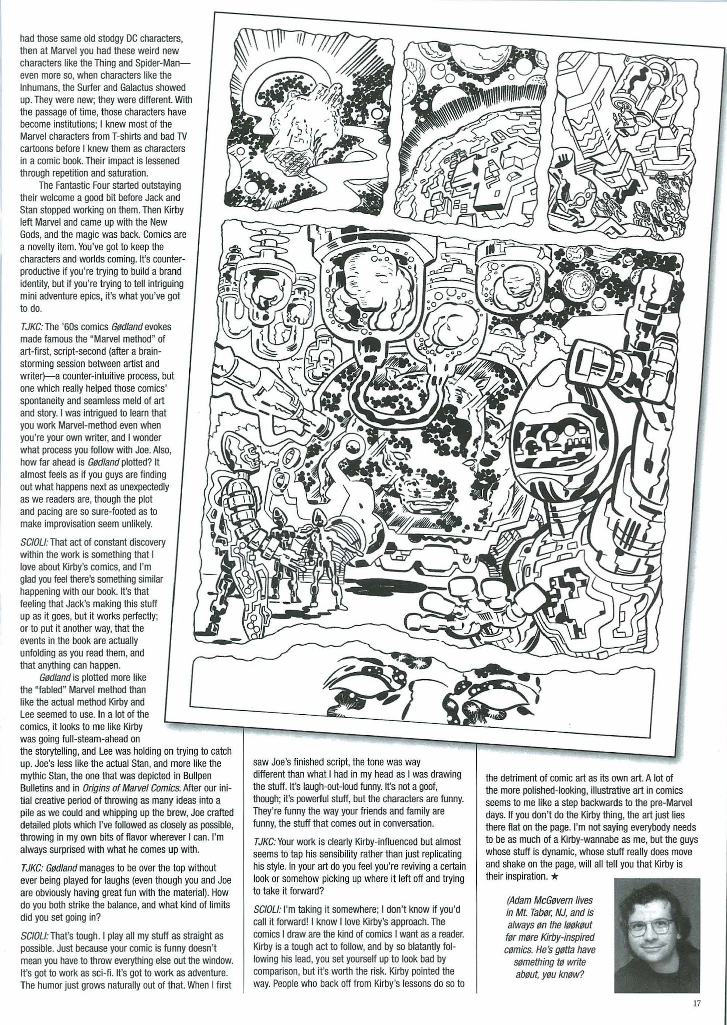 Read online The Jack Kirby Collector comic -  Issue #43 - 19