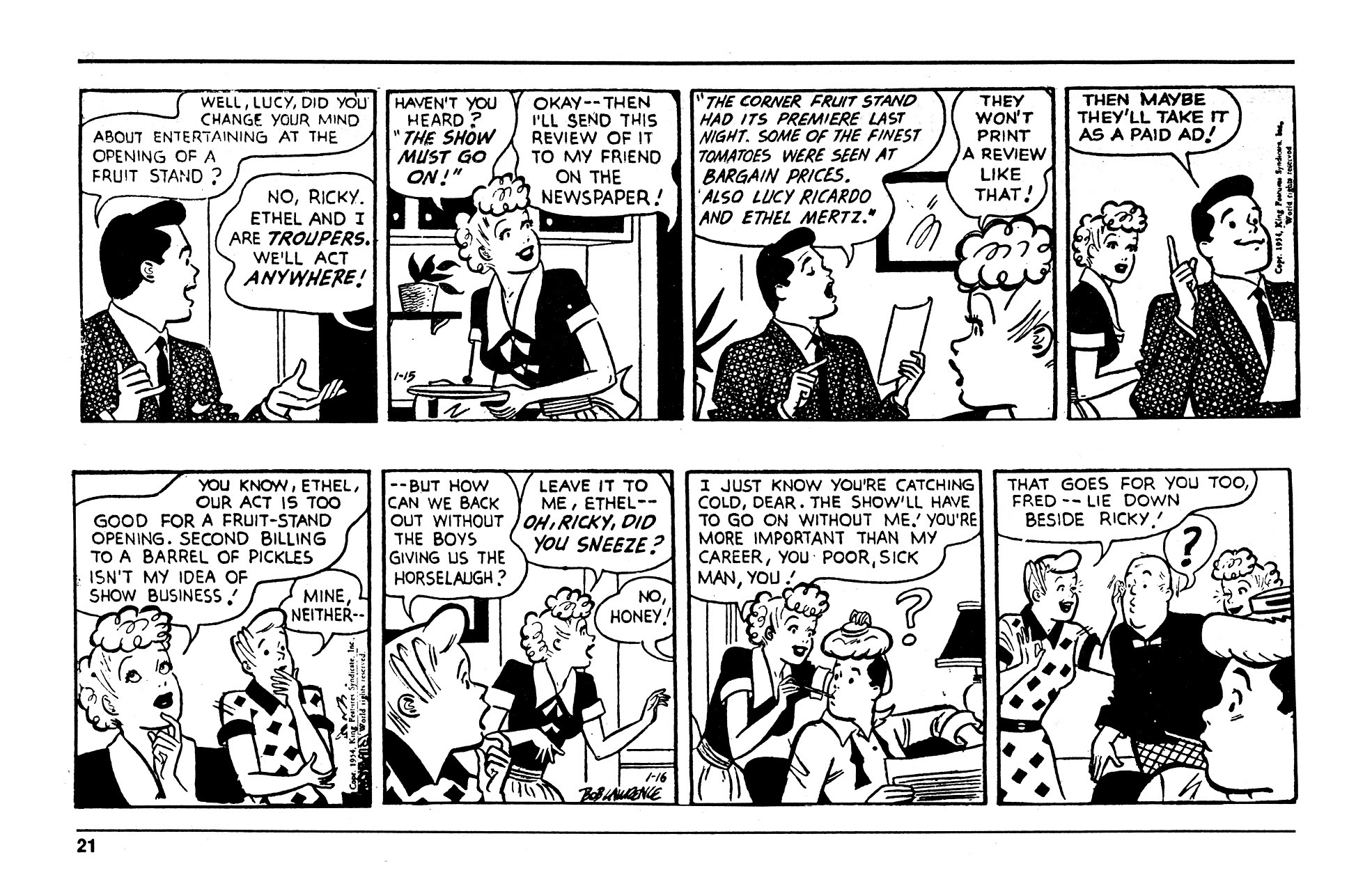 Read online I Love Lucy comic -  Issue #6 - 23
