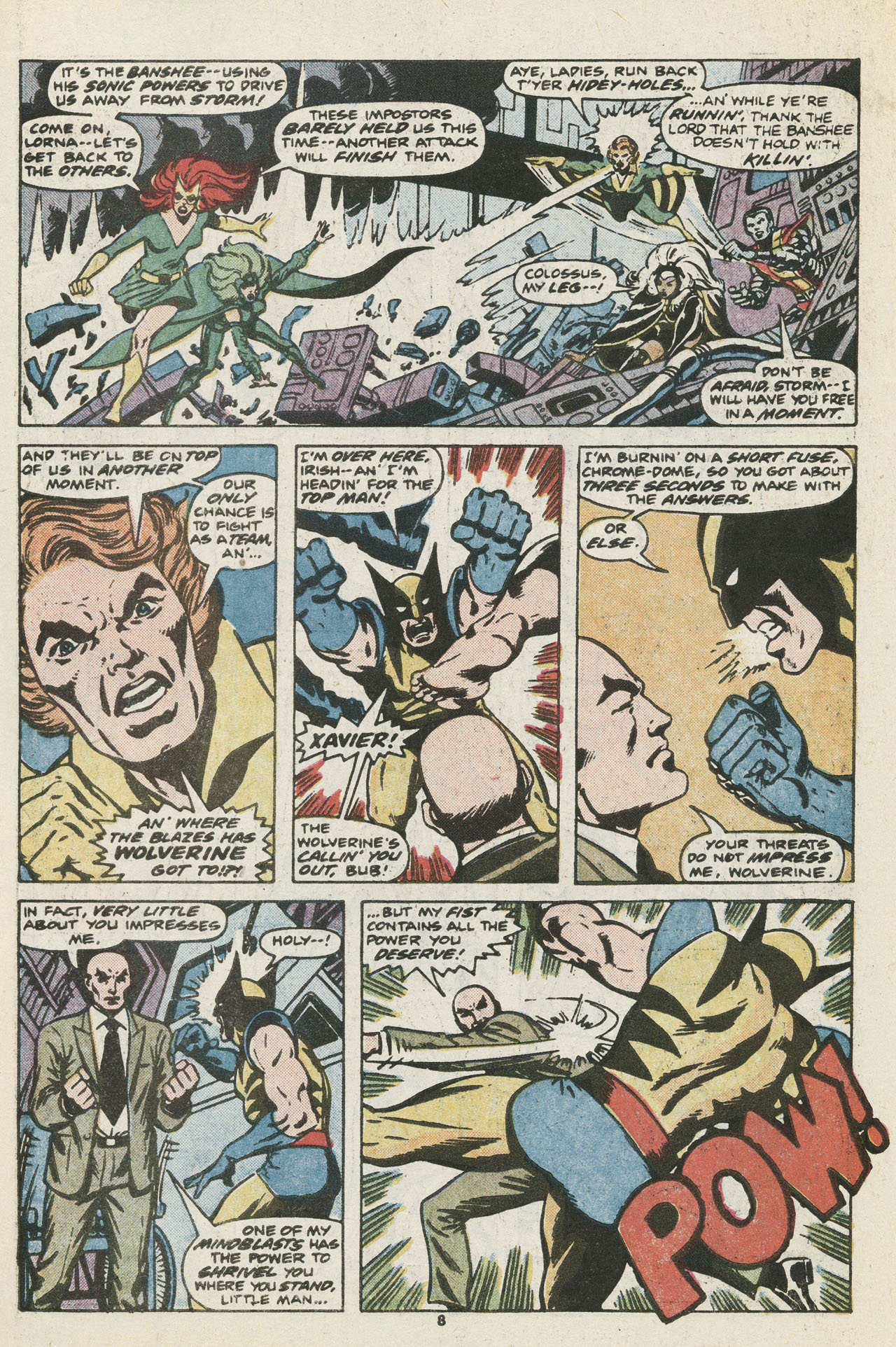 Read online Classic X-Men comic -  Issue #8 - 9