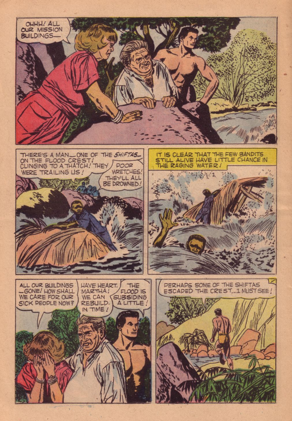 Read online Tarzan (1948) comic -  Issue #109 - 16