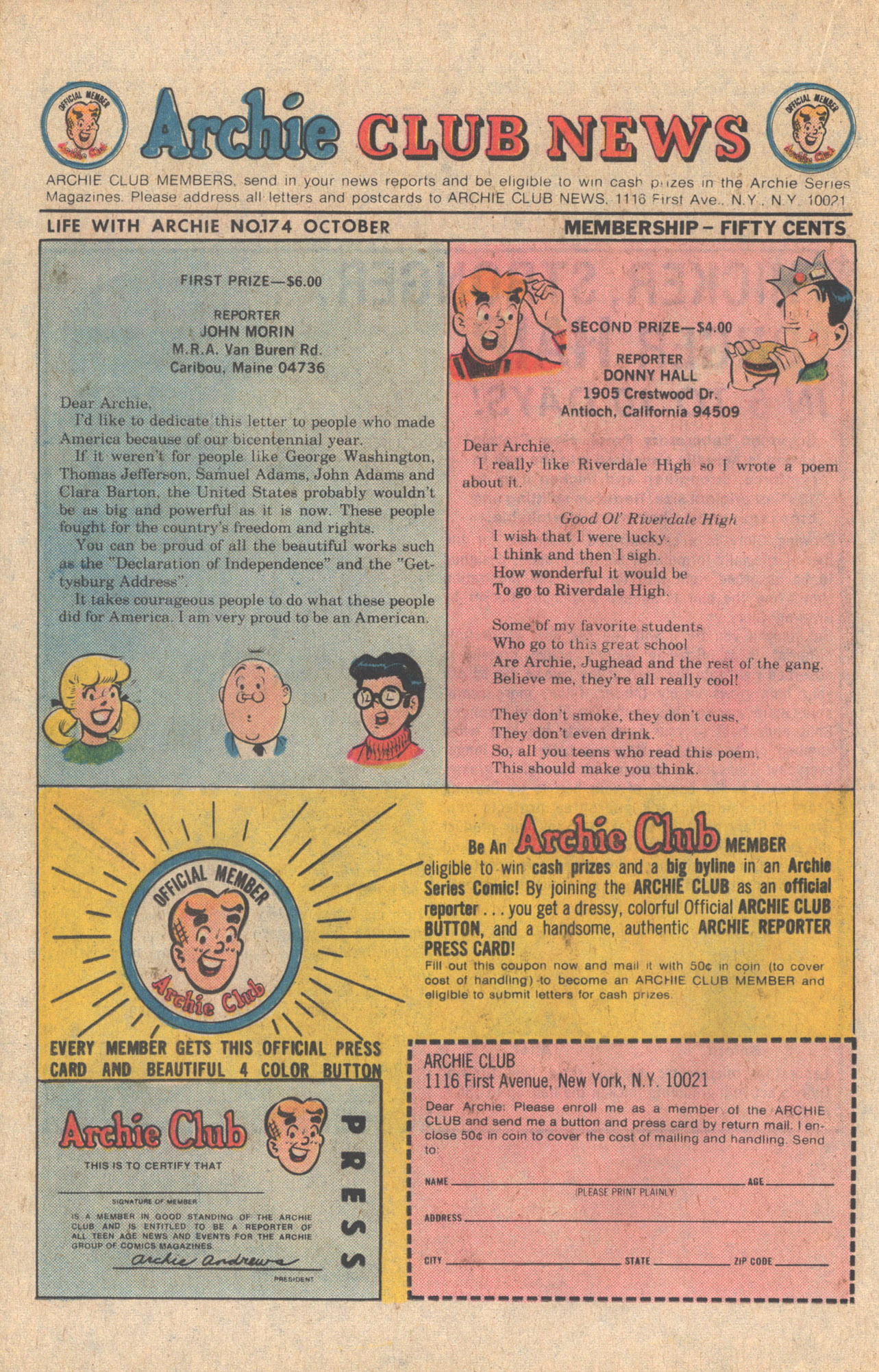 Read online Life With Archie (1958) comic -  Issue #174 - 20