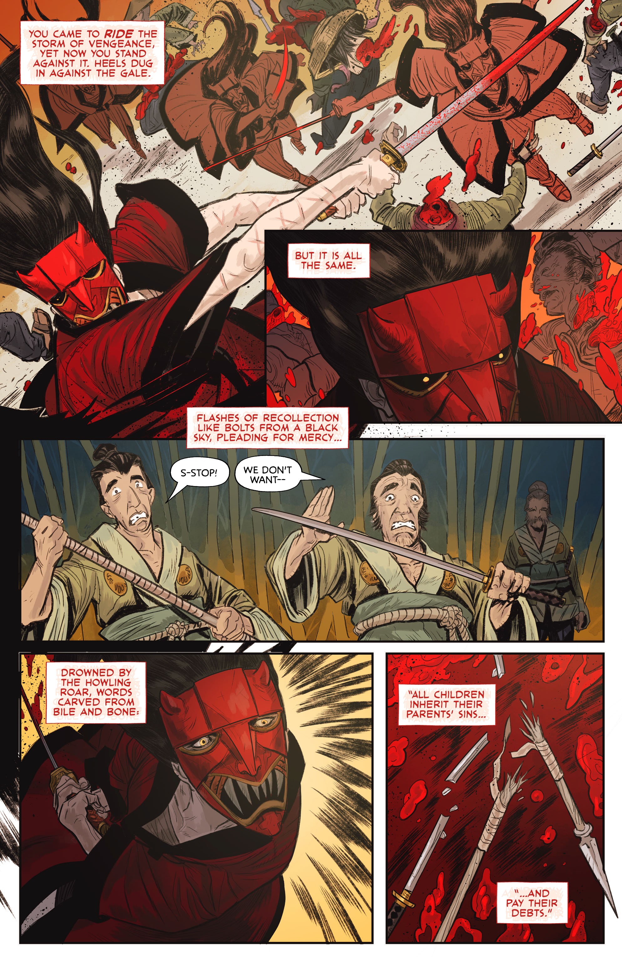 Read online The Devil's Red Bride comic -  Issue #4 - 18