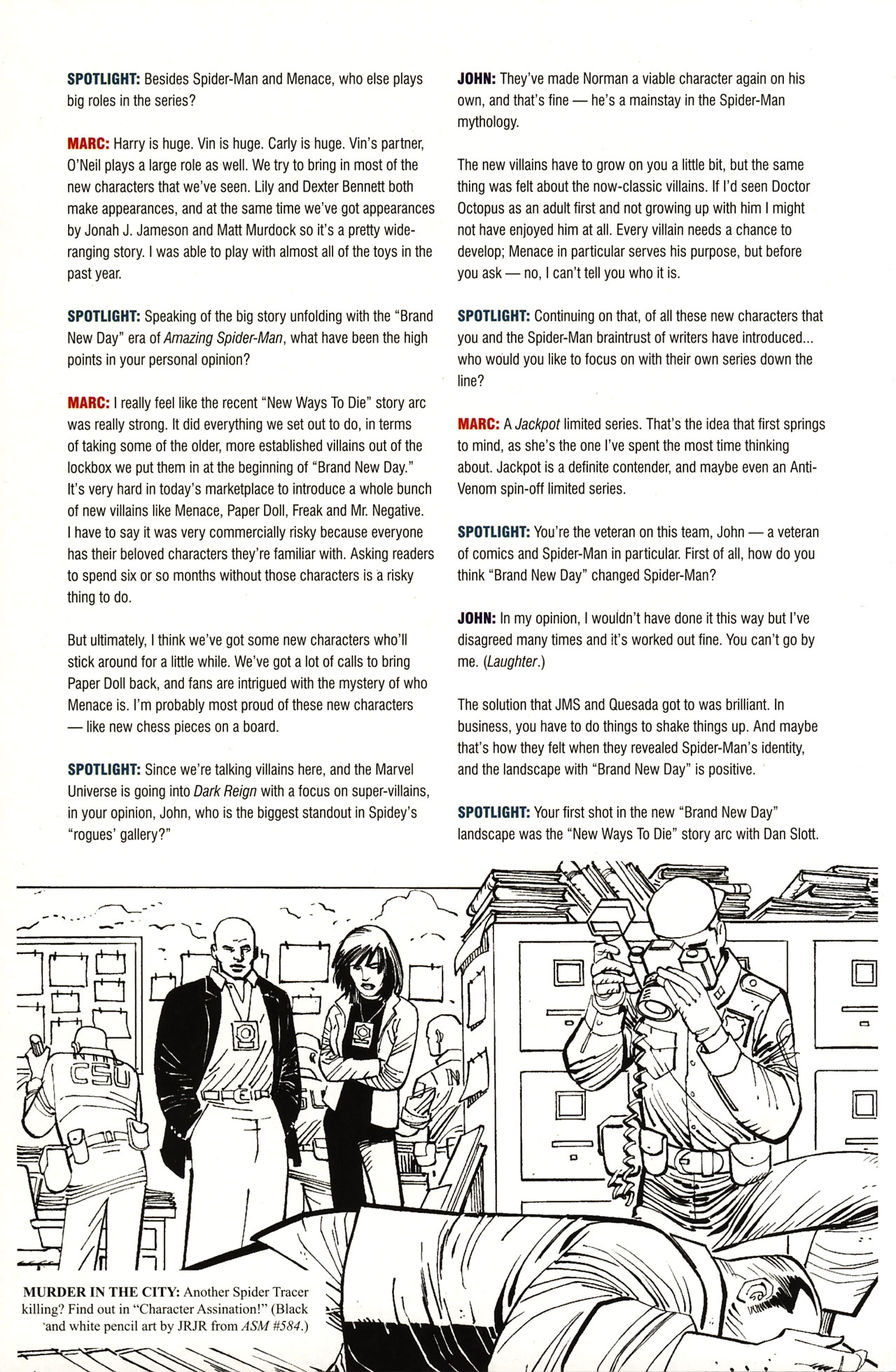 Read online Spider-Man: Brand New Day Yearbook comic -  Issue # Full - 63