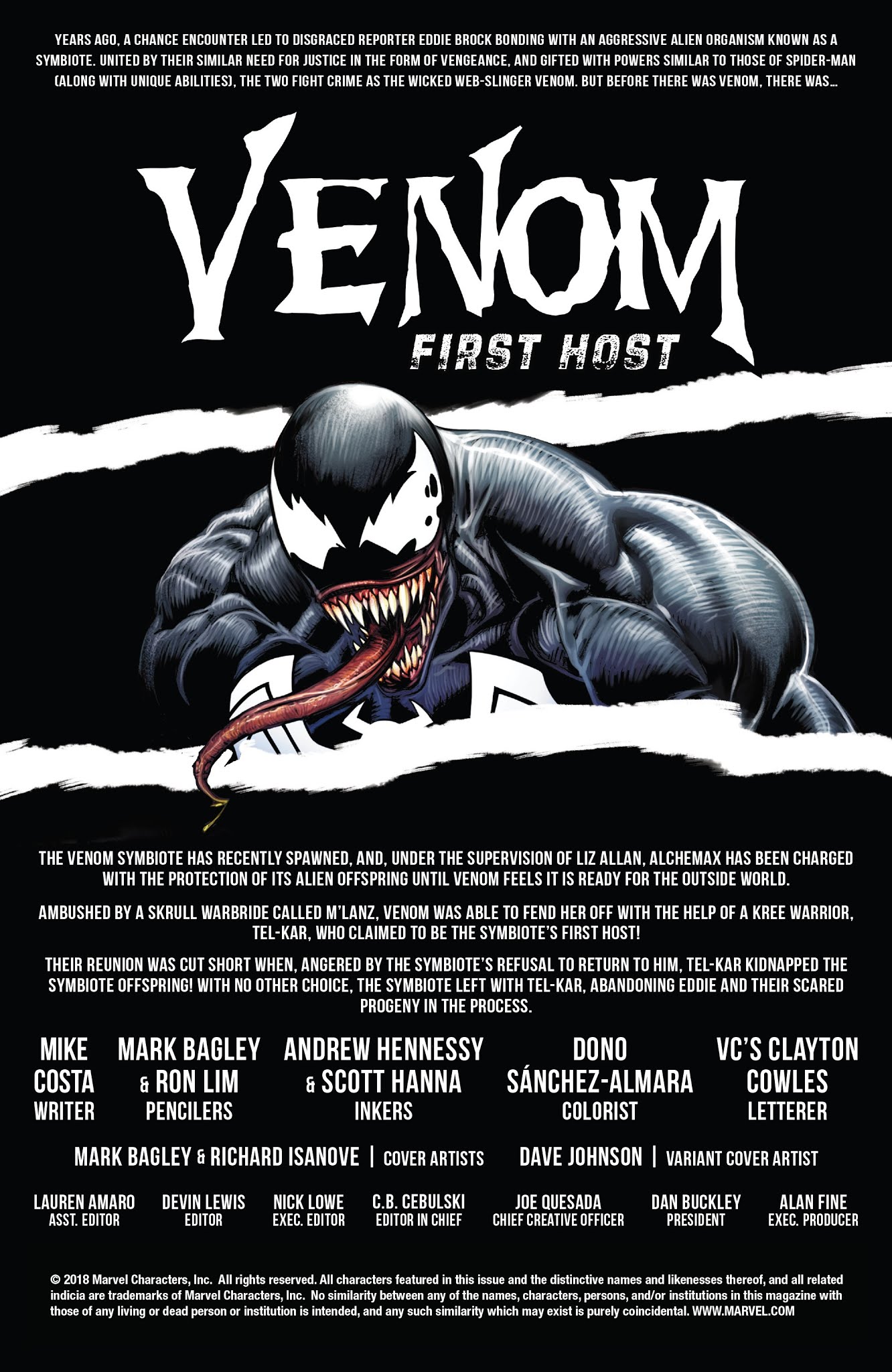 Read online Venom: First Host comic -  Issue #3 - 2
