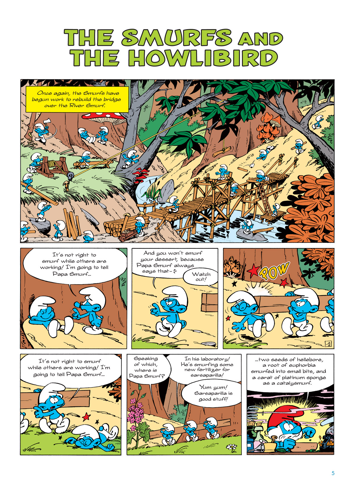 Read online The Smurfs comic -  Issue #6 - 5