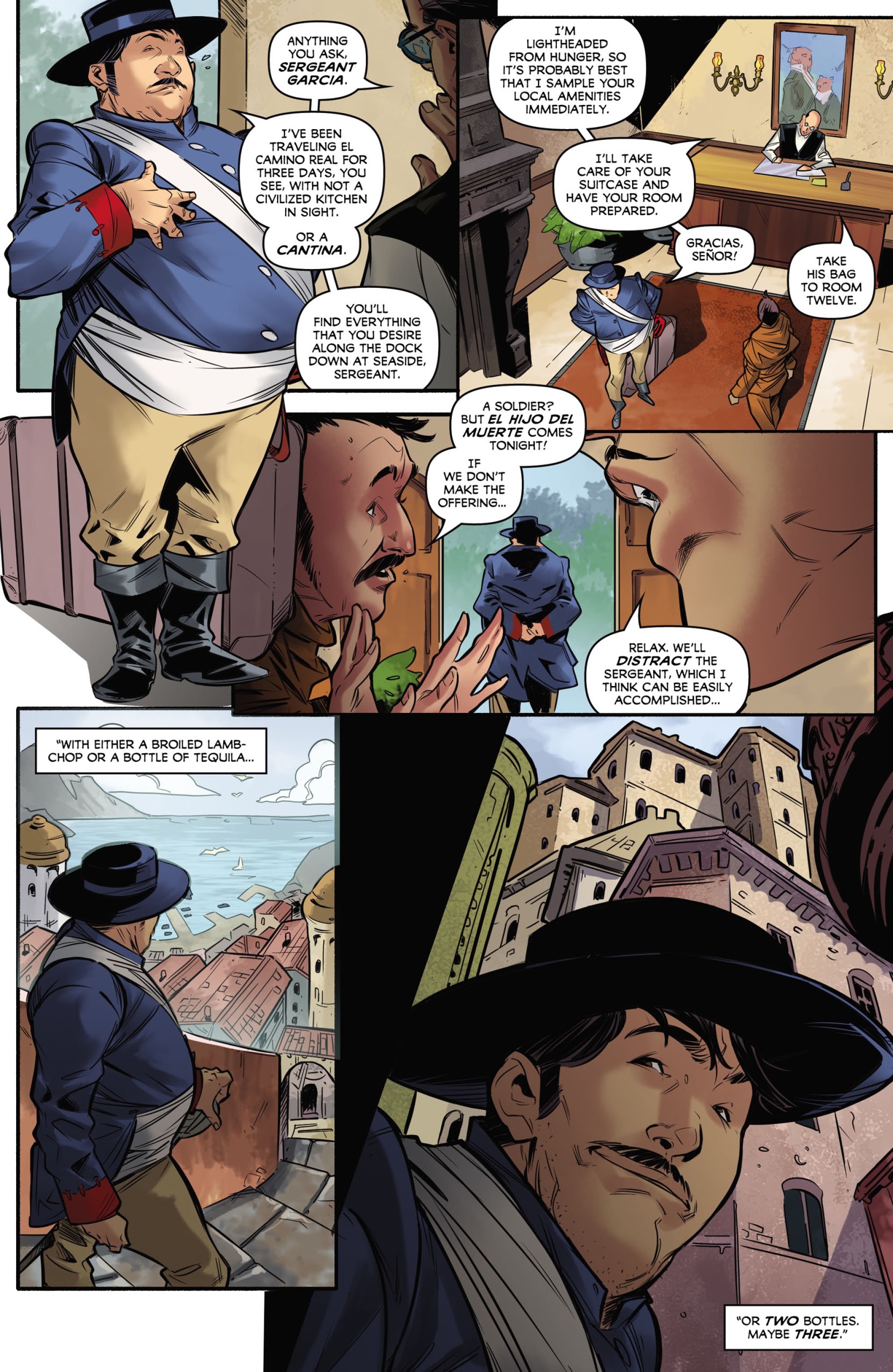 Read online Zorro: Galleon Of the Dead comic -  Issue #1 - 10