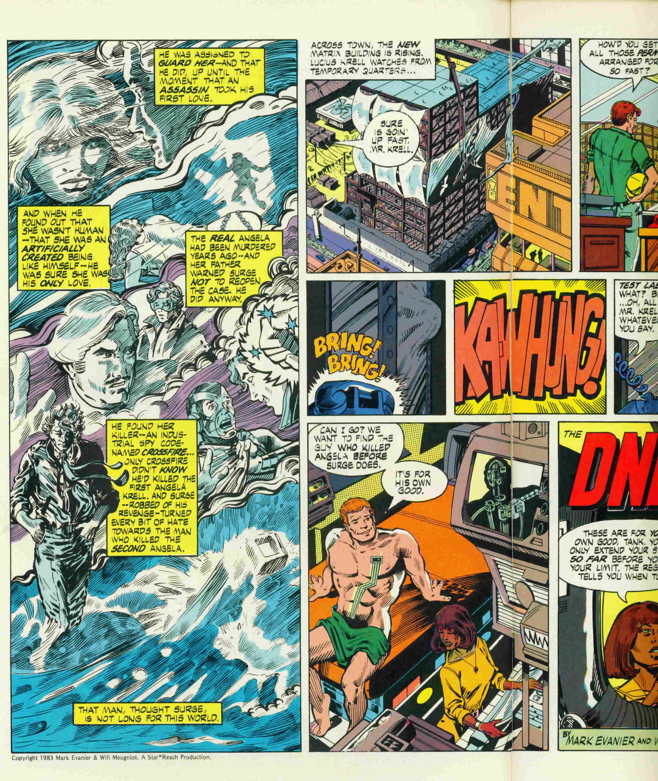 Read online DNAgents comic -  Issue #5 - 4