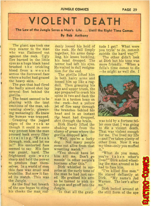 Read online Jungle Comics comic -  Issue #12 - 32