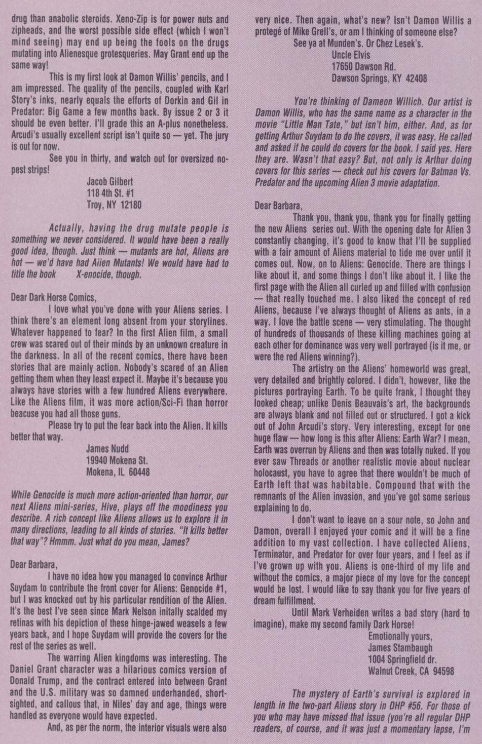 Read online Aliens: Genocide comic -  Issue #3 - 28