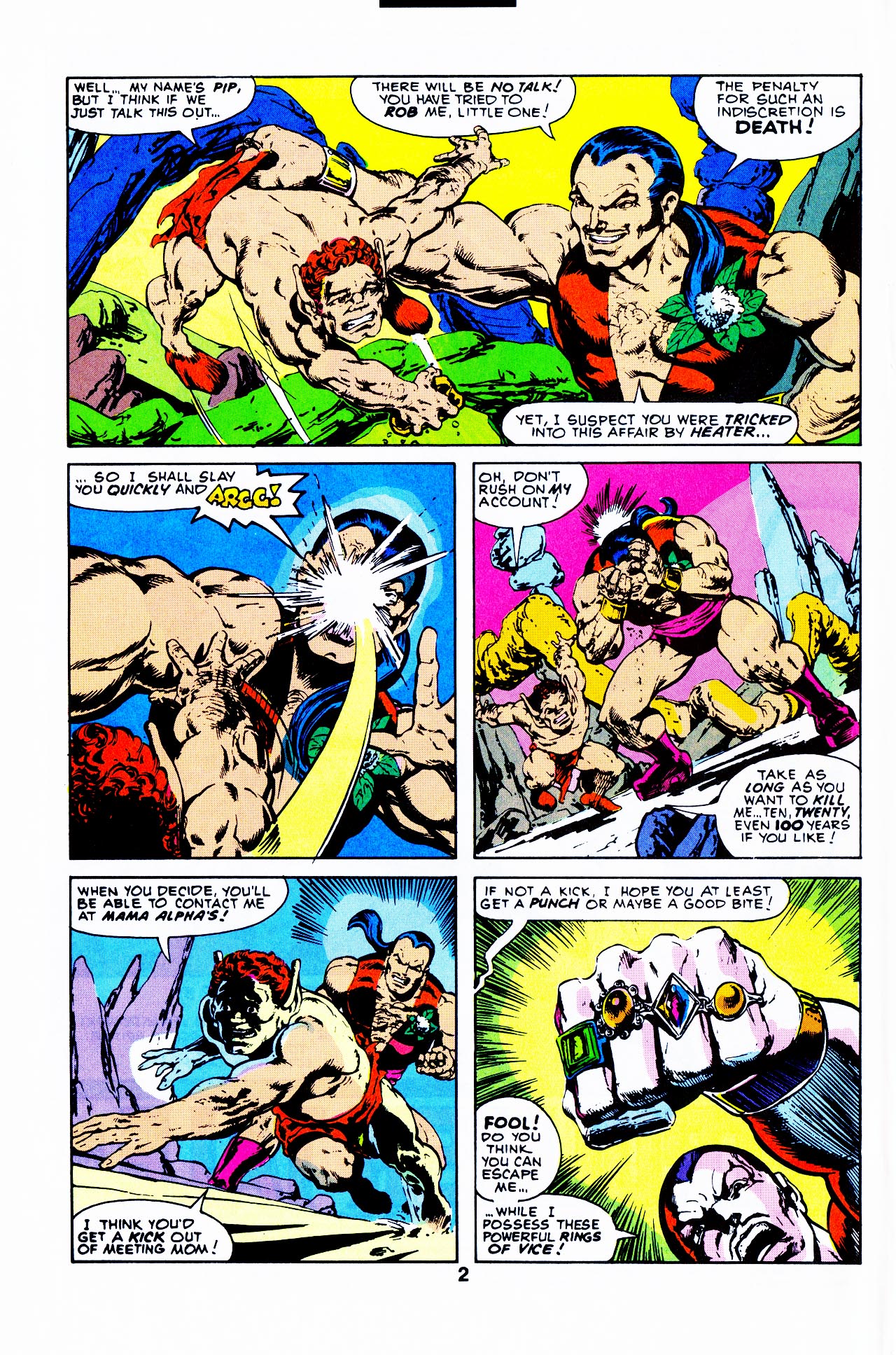 Read online Warlock (1992) comic -  Issue #4 - 4