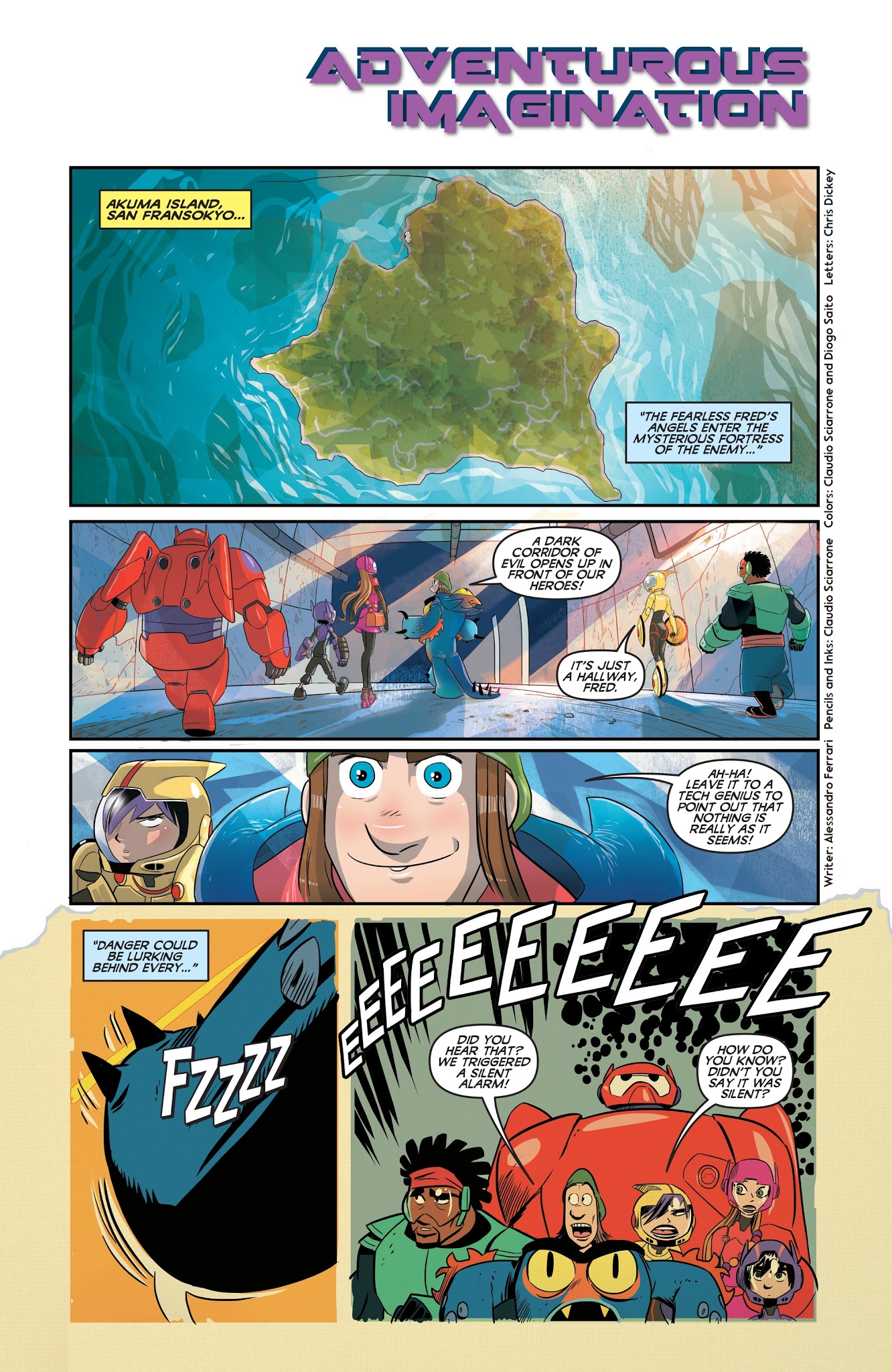 Read online Disney Big Hero 6: Heroes of San Fransokyo comic -  Issue # Full - 37