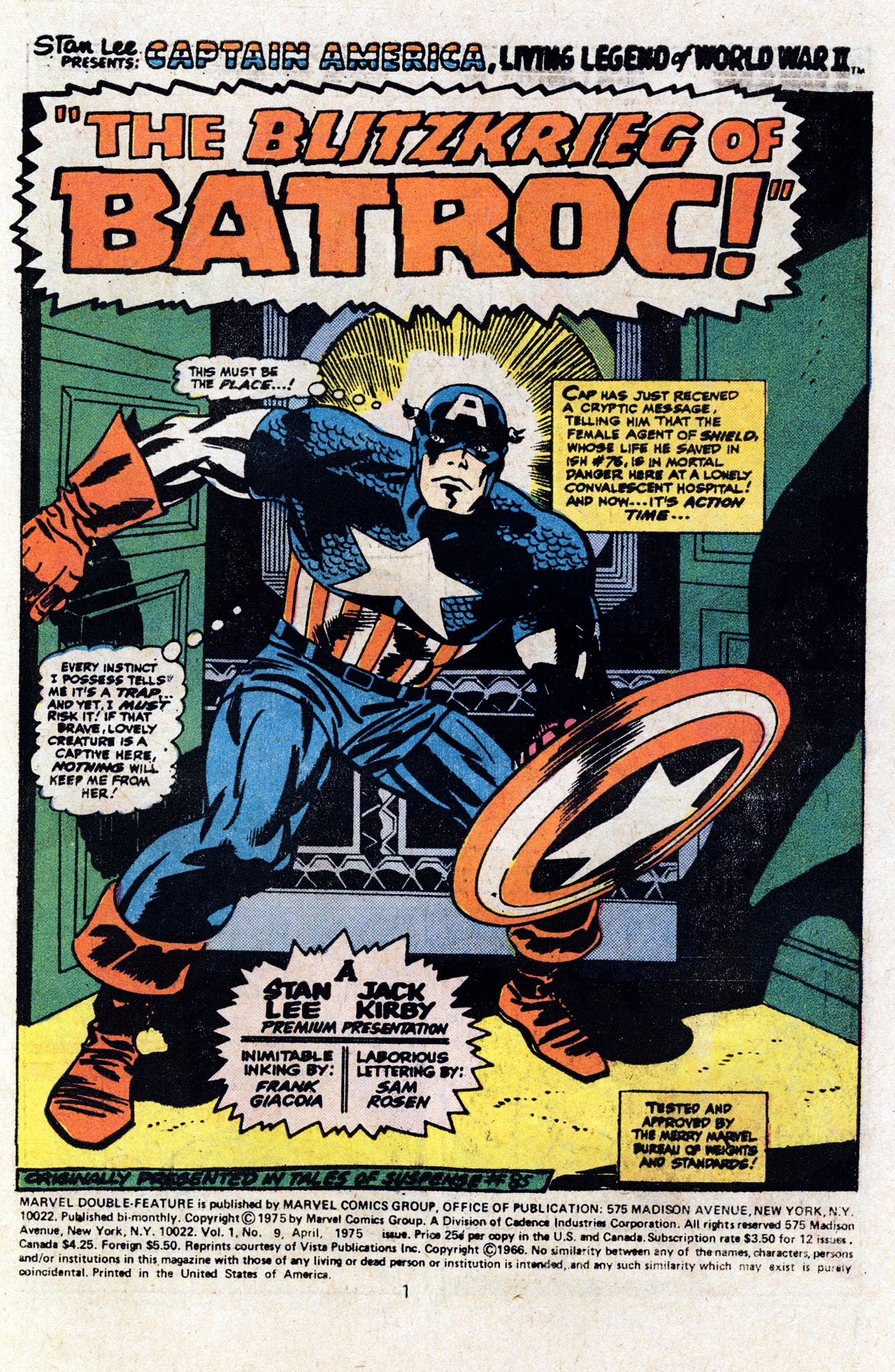 Read online Marvel Double Feature comic -  Issue #9 - 3