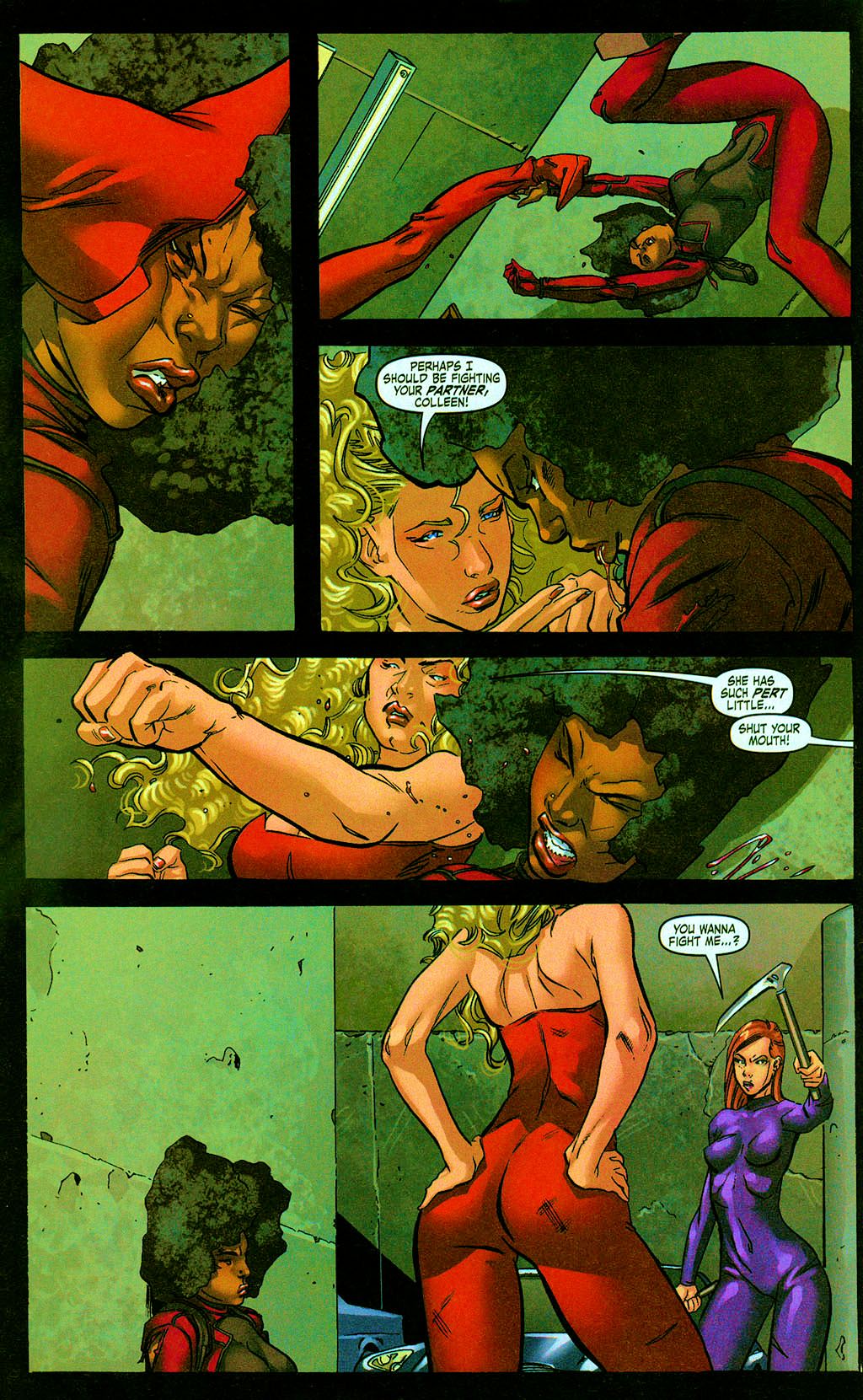 Read online Daughters of the Dragon comic -  Issue #6 - 14