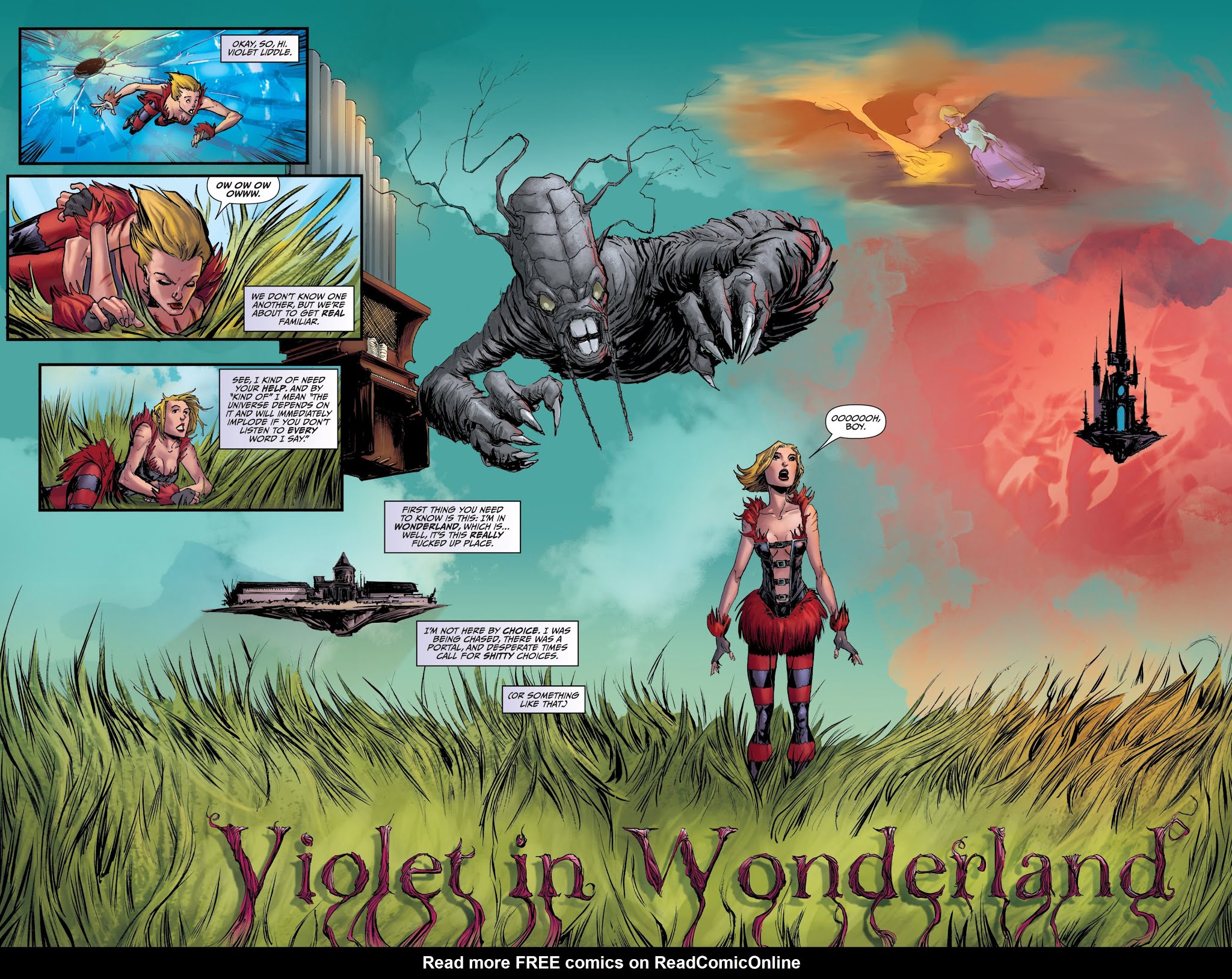 Read online Grimm Fairy Tales presents Wonderland: Asylum comic -  Issue #1 - 9