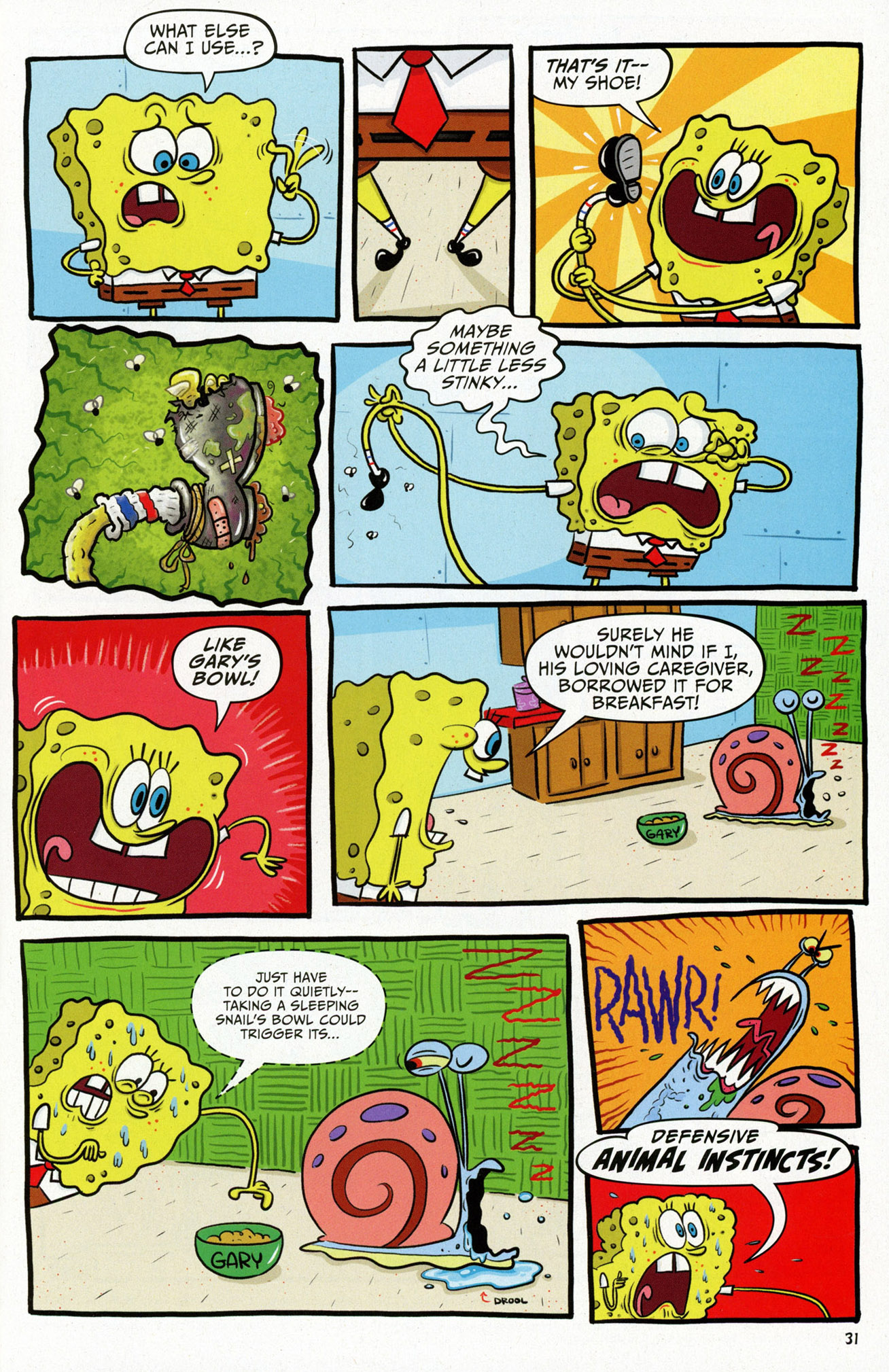 Read online SpongeBob Comics comic -  Issue #58 - 33