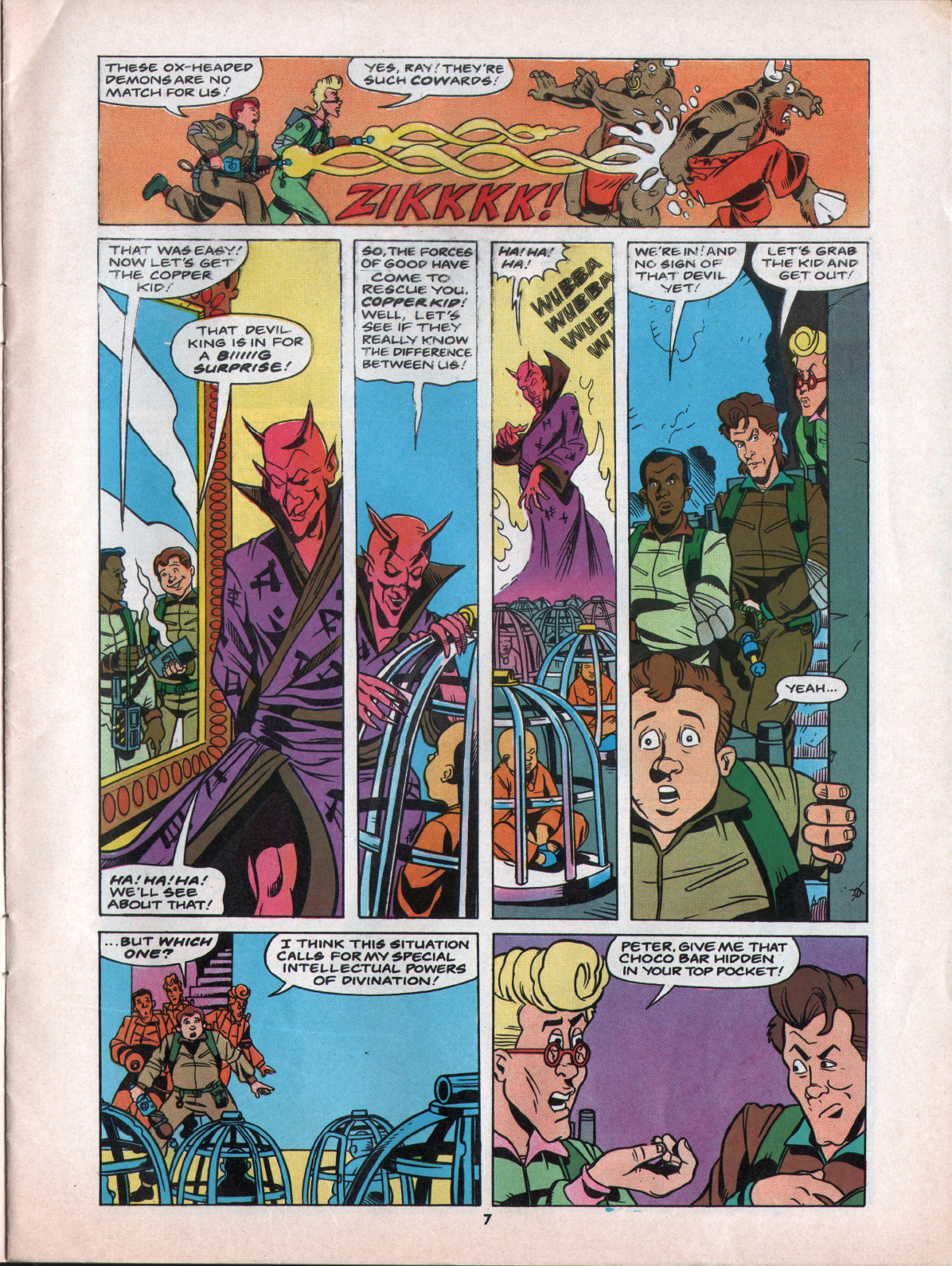 Read online The Real Ghostbusters comic -  Issue #58 - 7