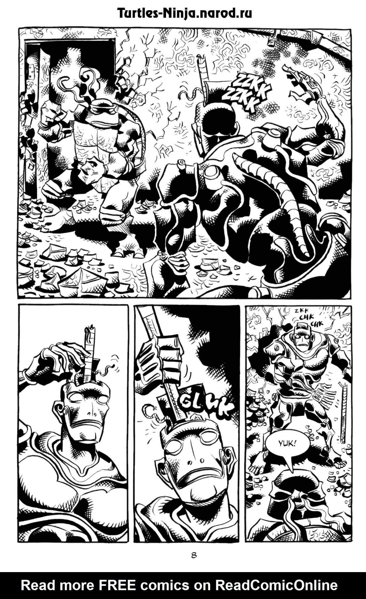 Read online Donatello The Brain Thief comic -  Issue #4 - 10