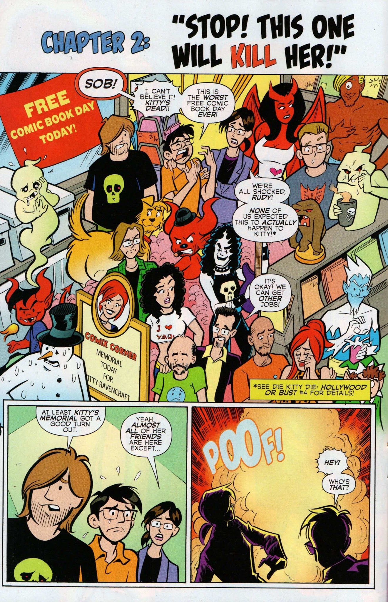 Read online Free Comic Book Day 2018 comic -  Issue # Die Kitty Die - I Love You To Death! - 10
