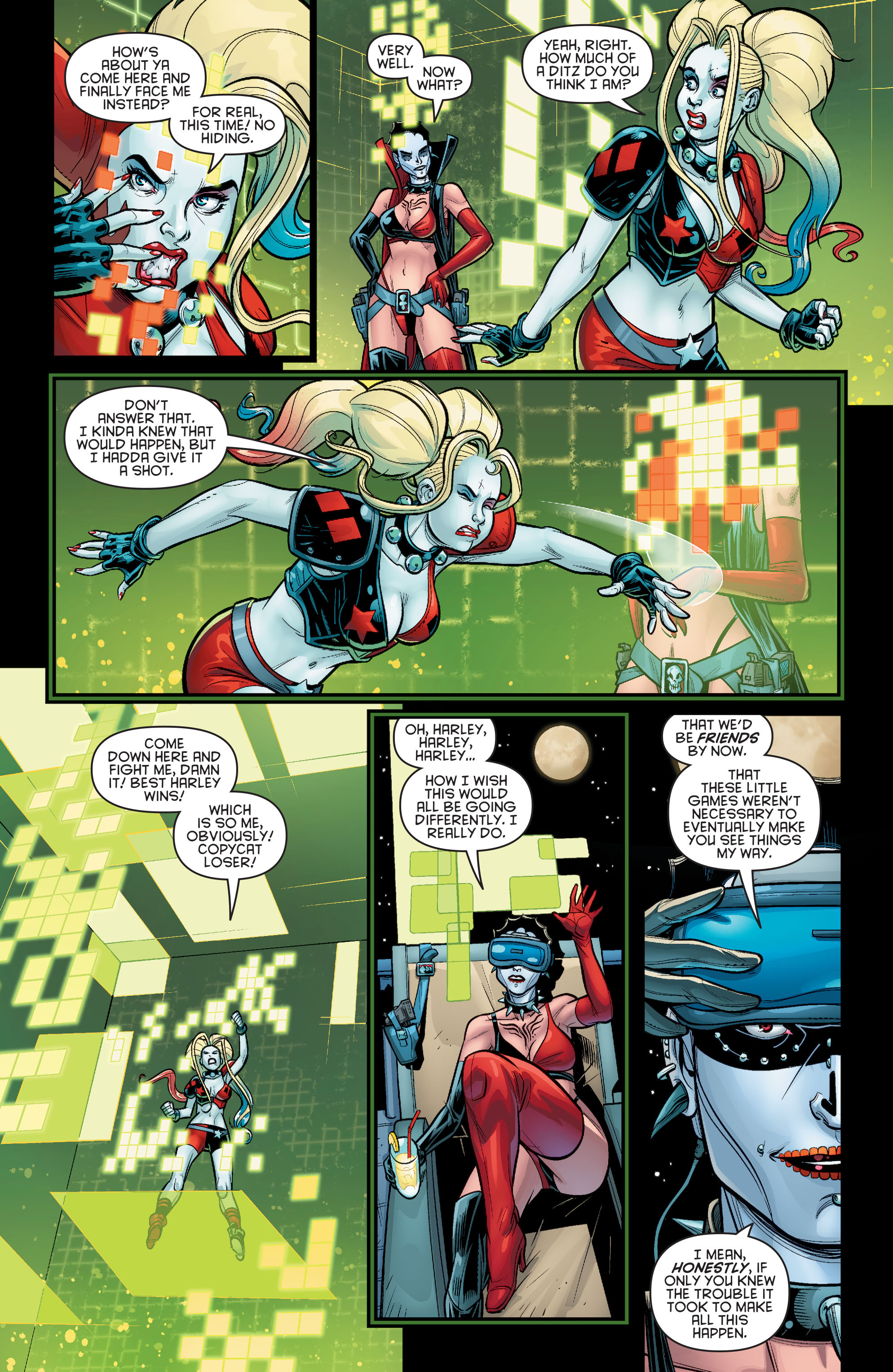 Read online Harley Quinn And Her Gang Of Harleys comic -  Issue #4 - 11