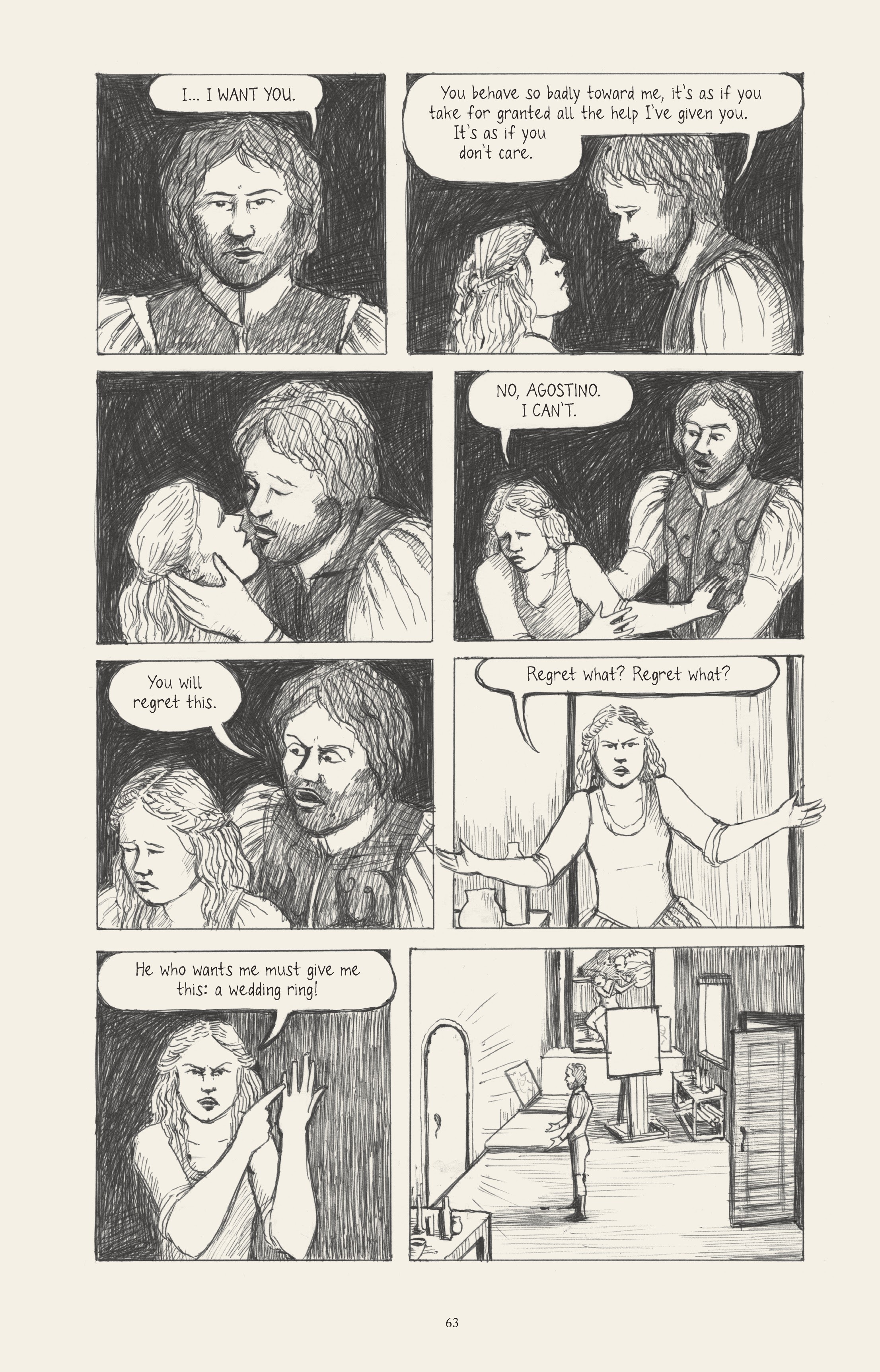 Read online I Know What I Am: The Life and Times of Artemisia Gentileschi comic -  Issue # TPB (Part 1) - 72