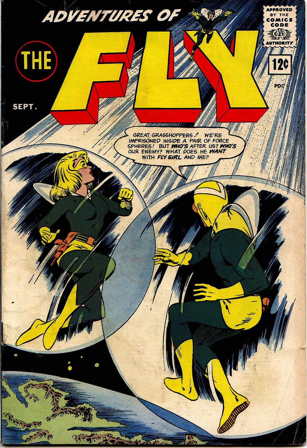 Read online Adventures of the Fly comic -  Issue #27 - 1