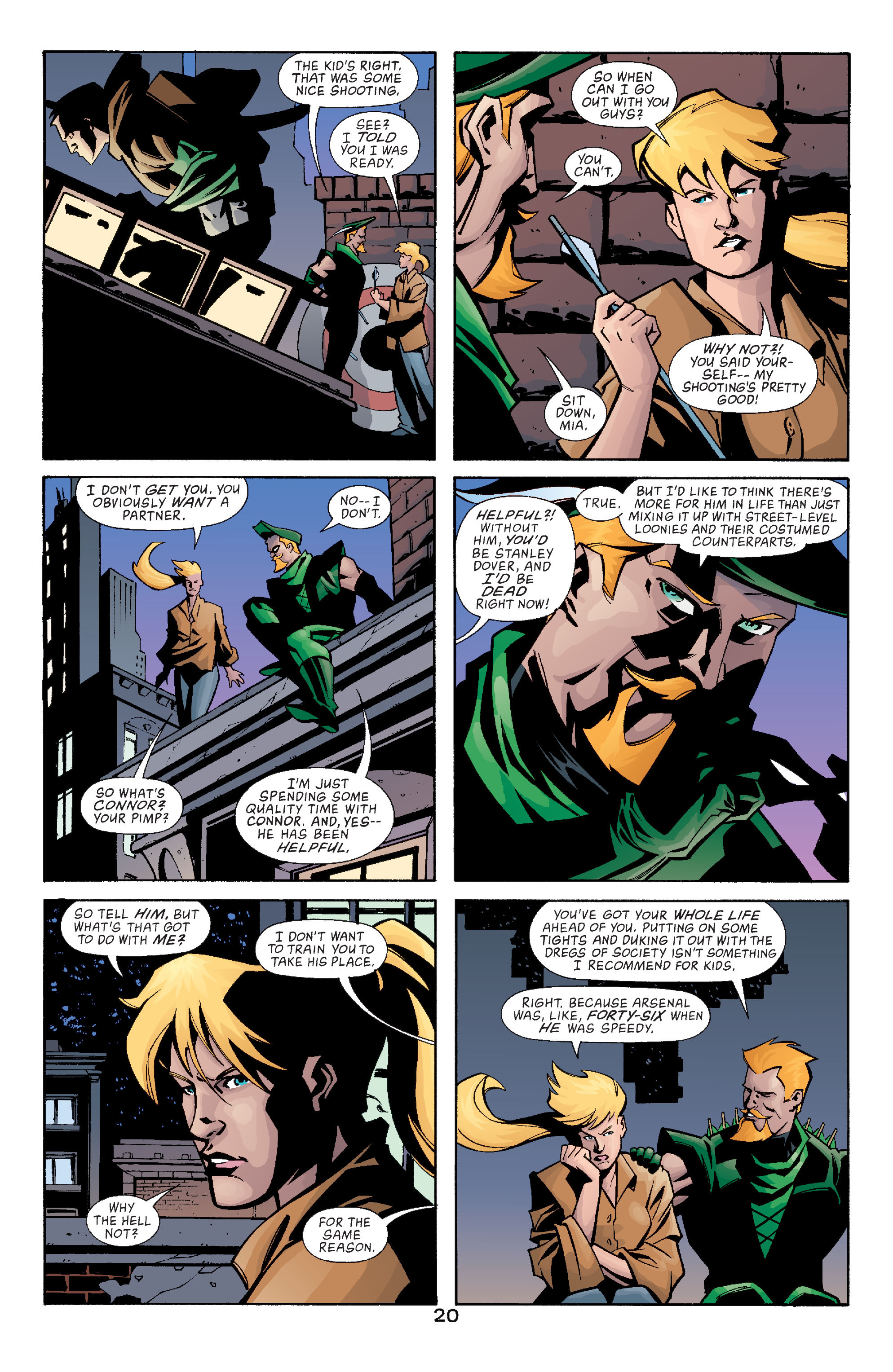 Read online Green Arrow (2001) comic -  Issue #11 - 20