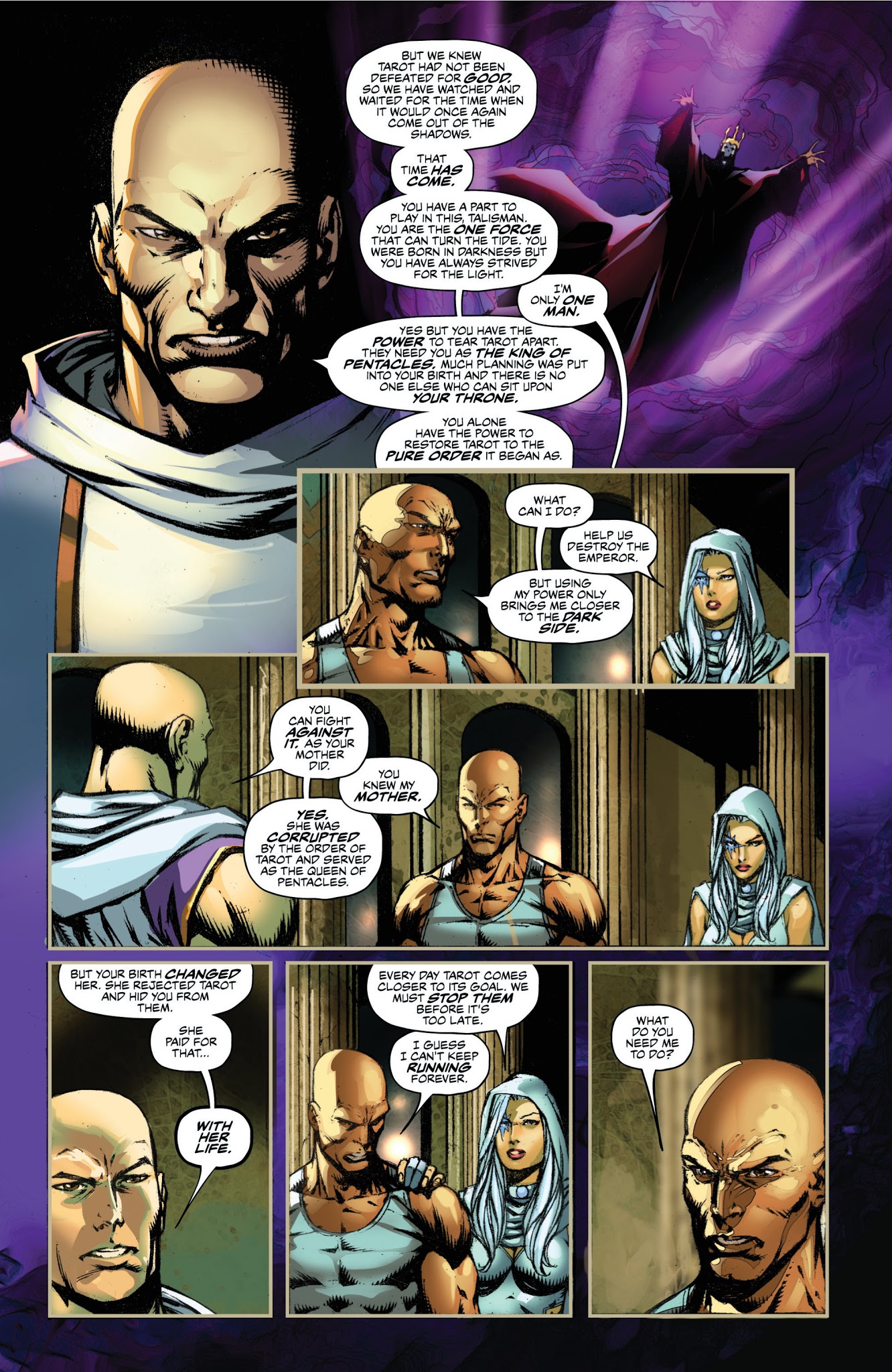 Read online Grimm Fairy Tales: Tarot comic -  Issue #2 - 20