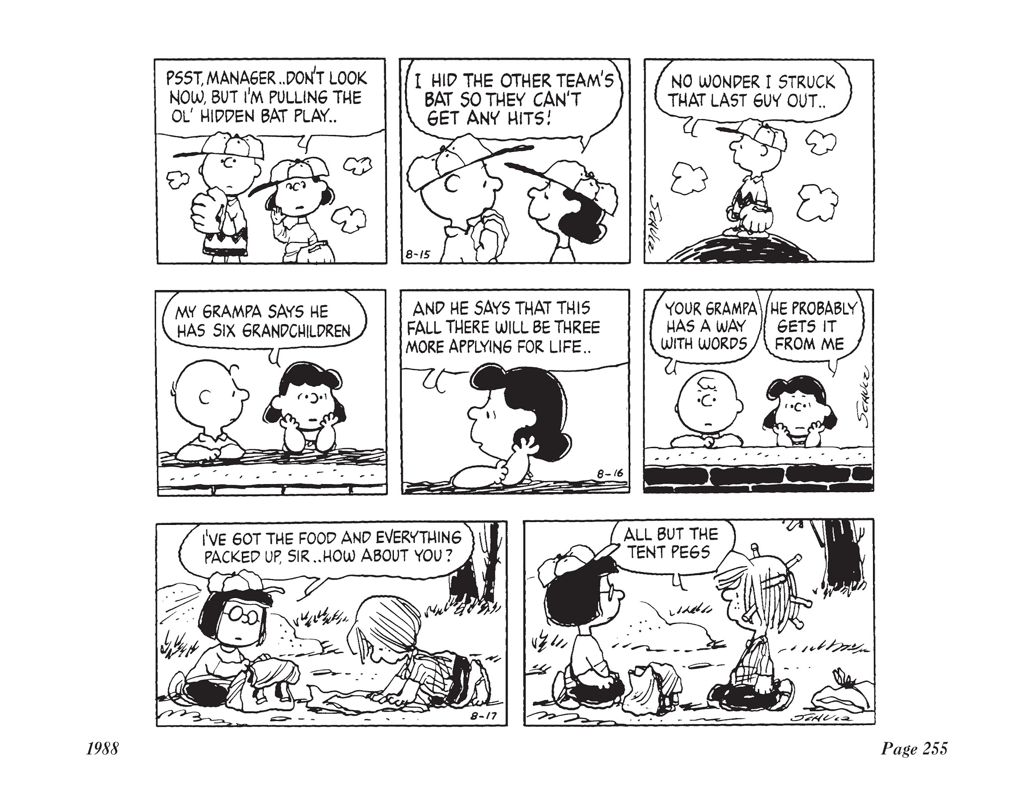 Read online The Complete Peanuts comic -  Issue # TPB 19 - 270