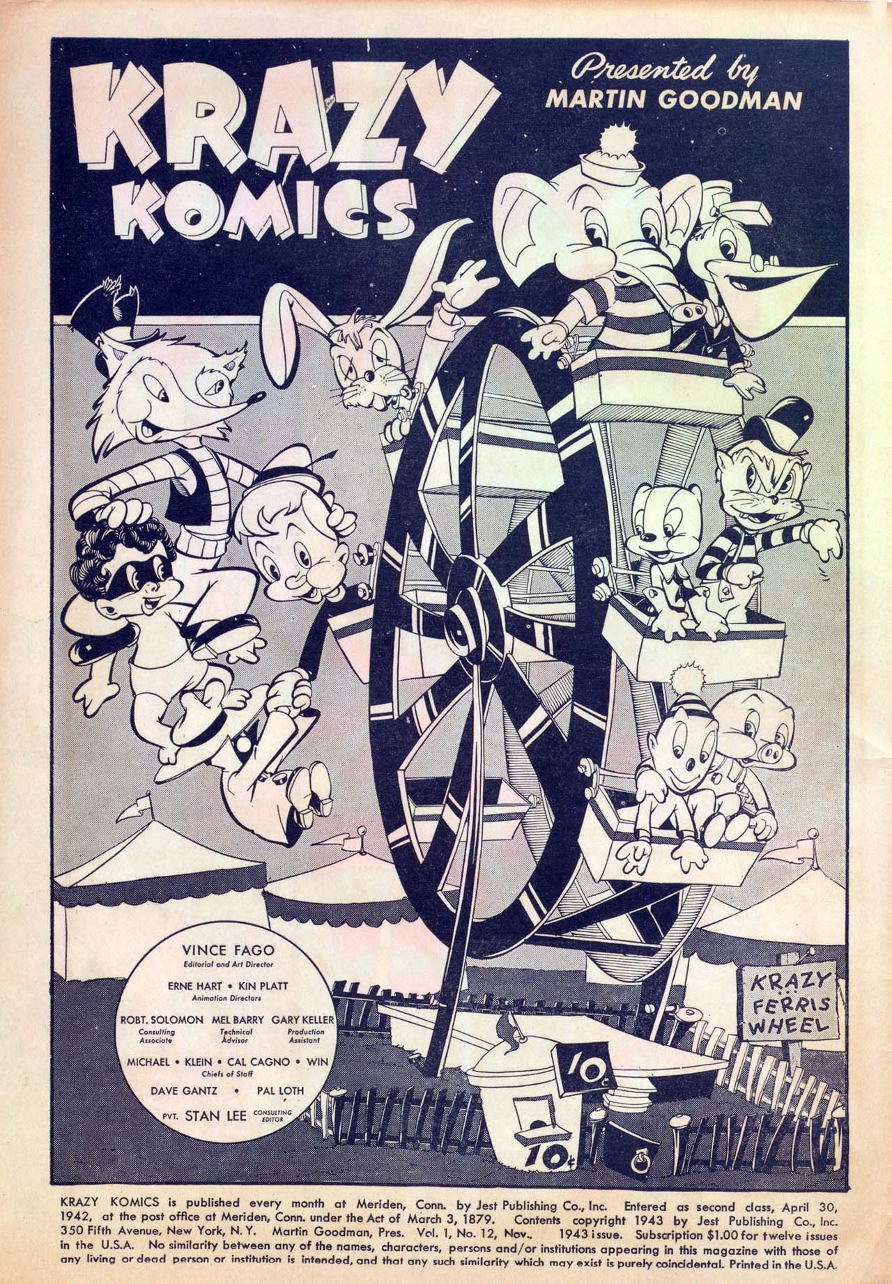 Read online Krazy Komics comic -  Issue #12 - 2
