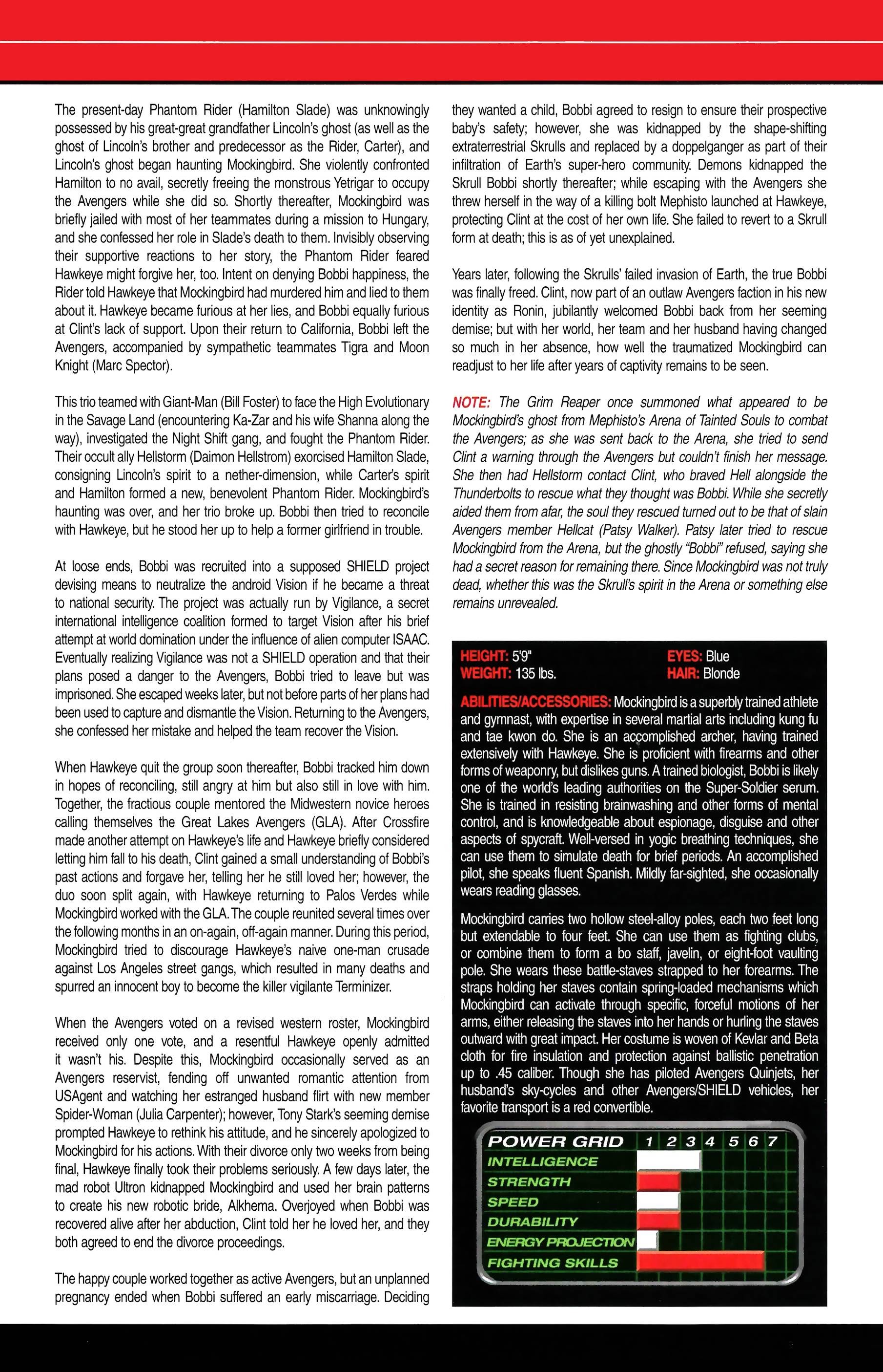 Read online Official Handbook of the Marvel Universe A to Z comic -  Issue # TPB 7 (Part 2) - 76