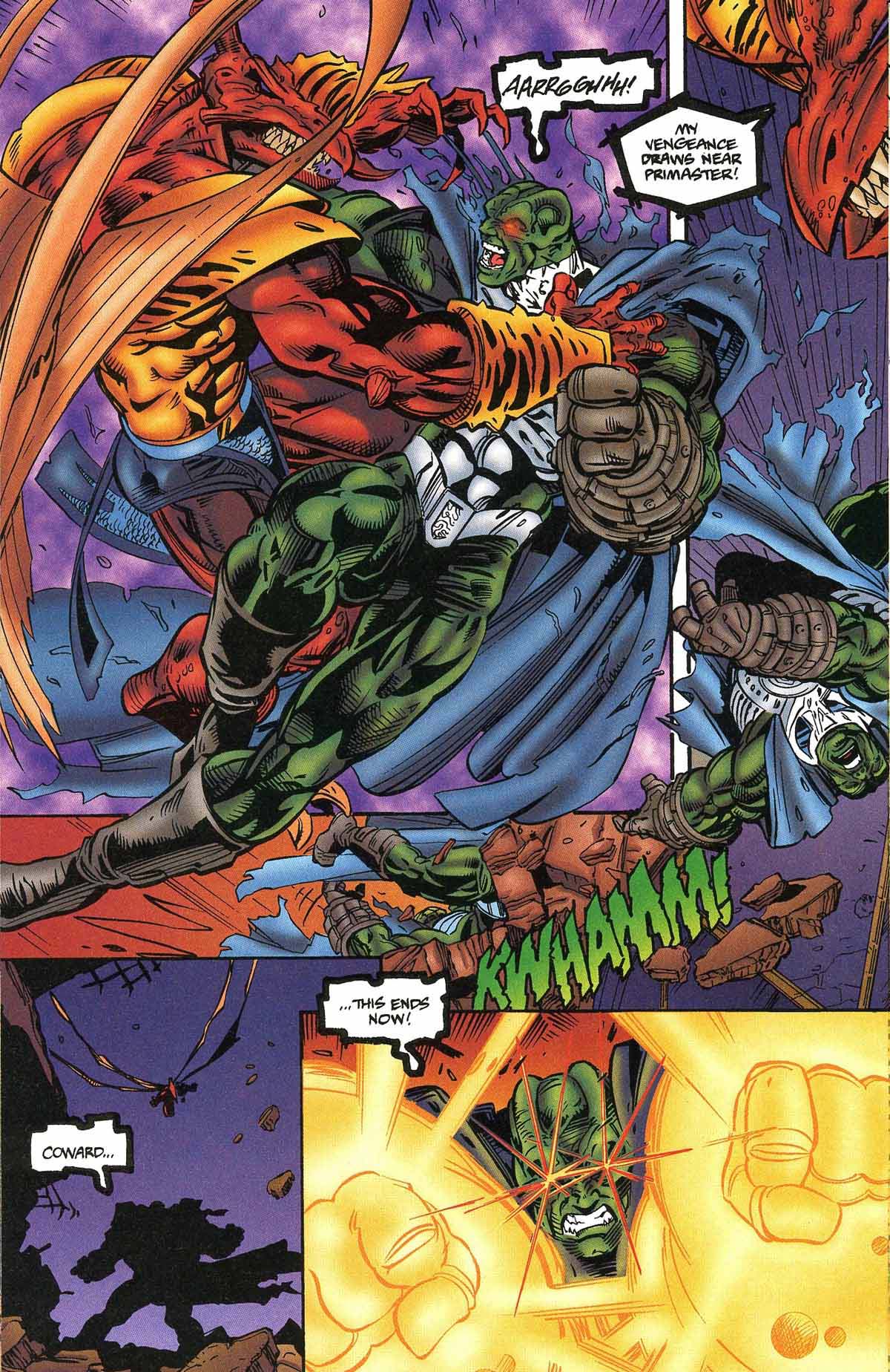 Read online Leonard Nimoy's Primortals (1995) comic -  Issue #12 - 22