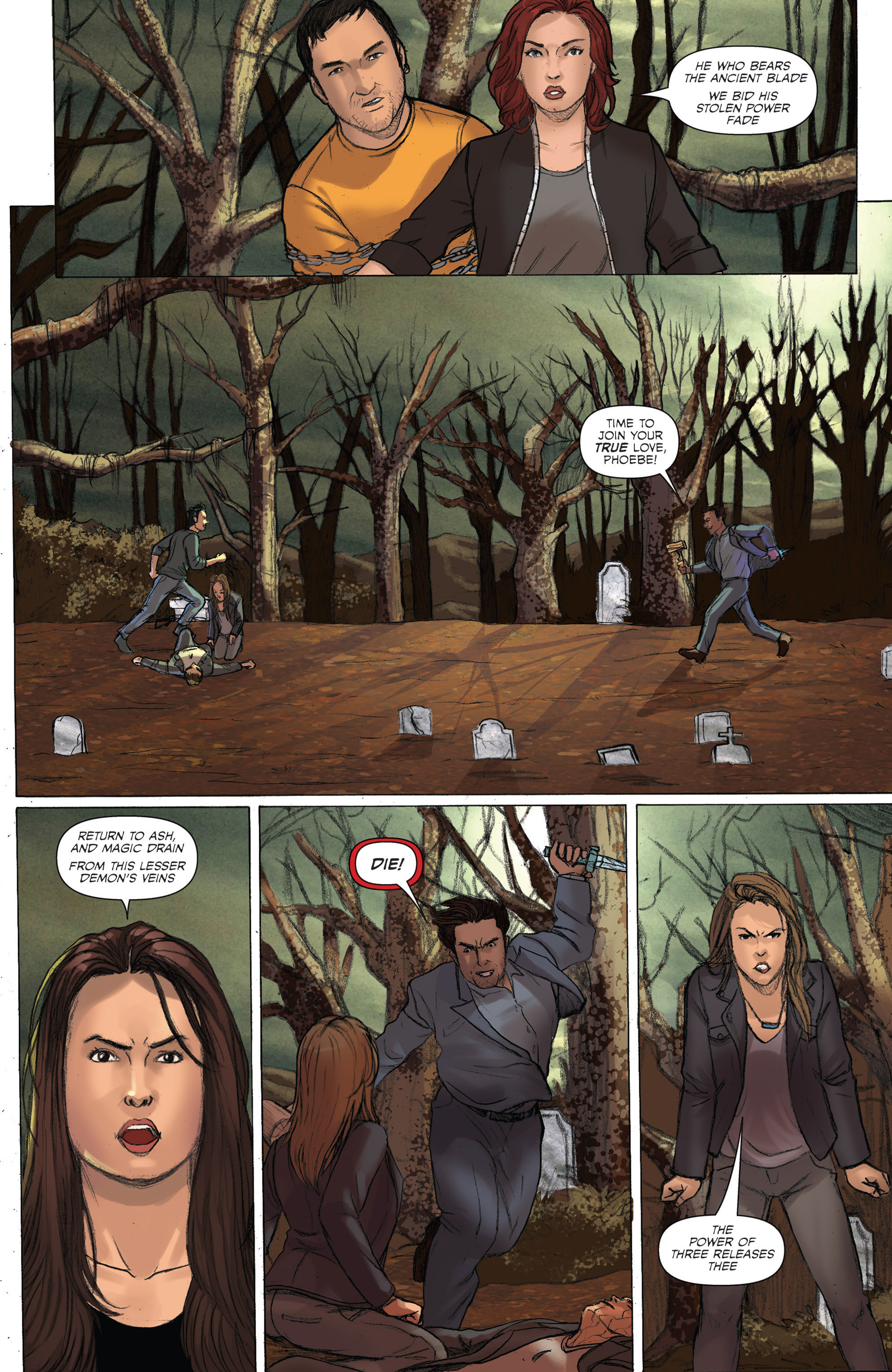 Read online Charmed Season 10 comic -  Issue #5 - 10