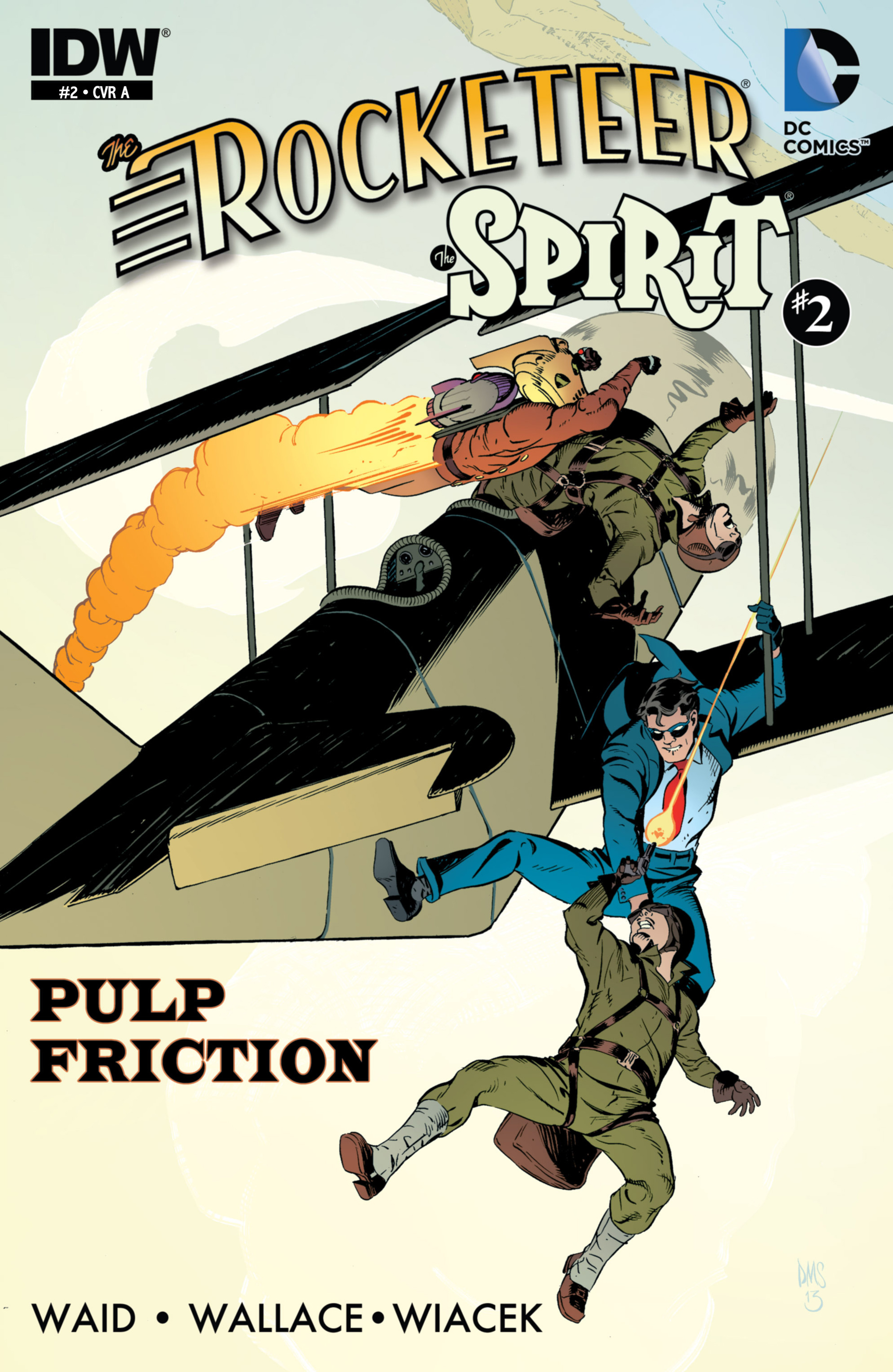 Read online The Rocketeer/The Spirit: Pulp Friction comic -  Issue #2 - 2