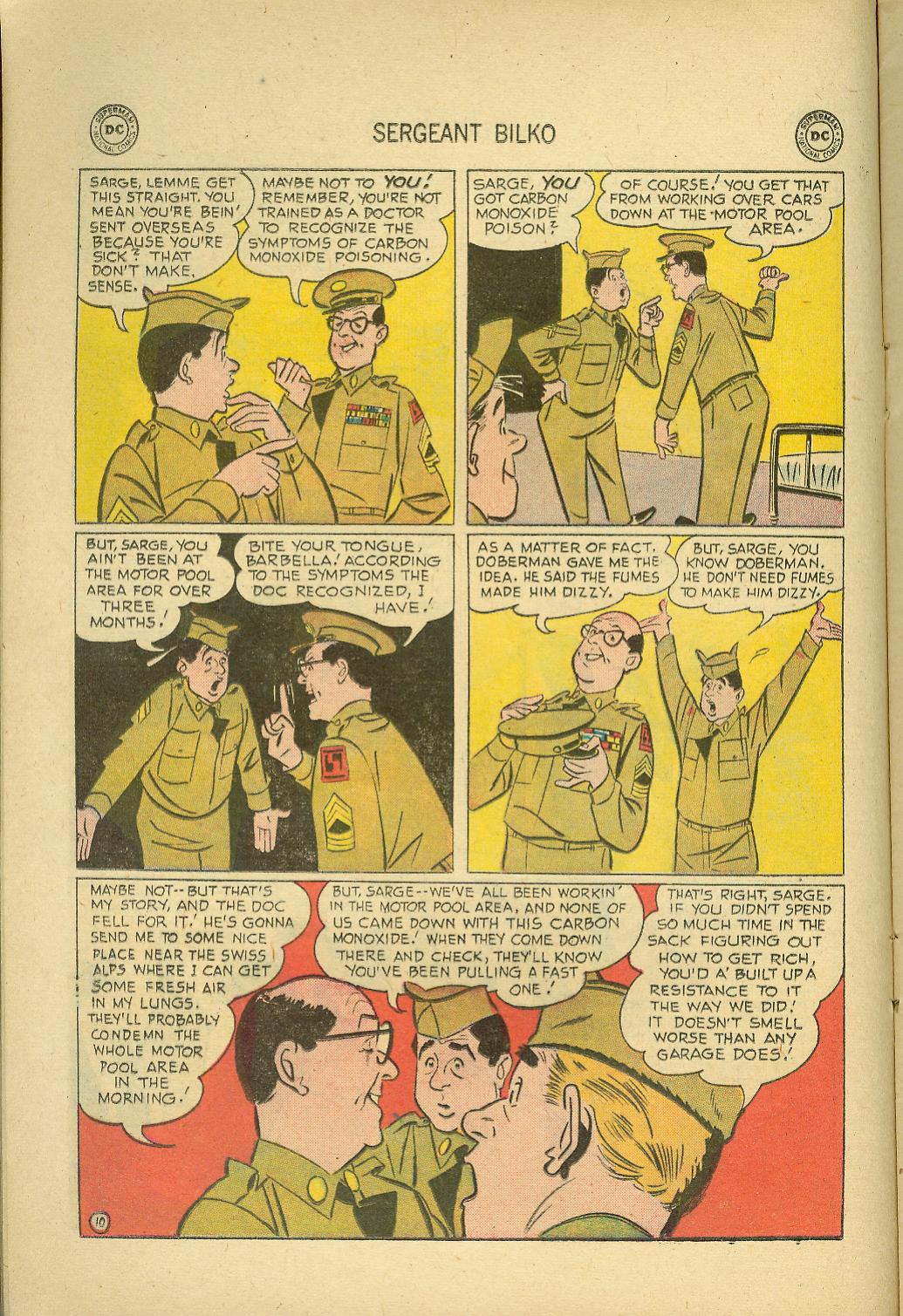 Read online Sergeant Bilko comic -  Issue #6 - 12
