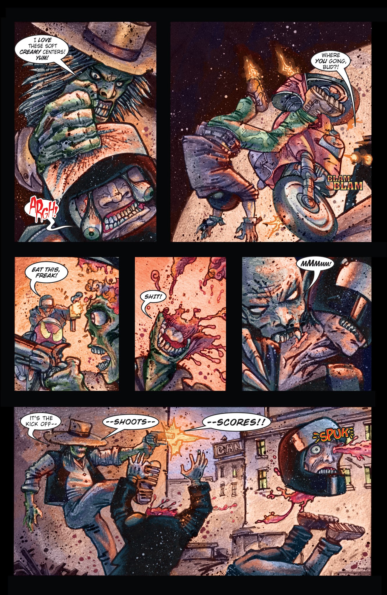 Read online Fistful of Blood comic -  Issue #4 - 10