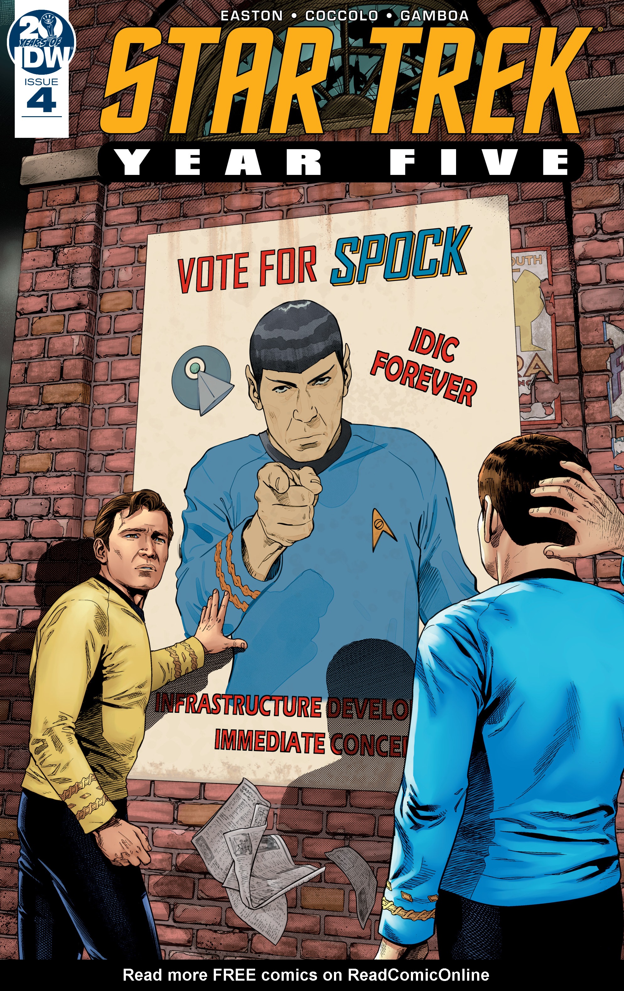Read online Star Trek: Year Five comic -  Issue #4 - 1