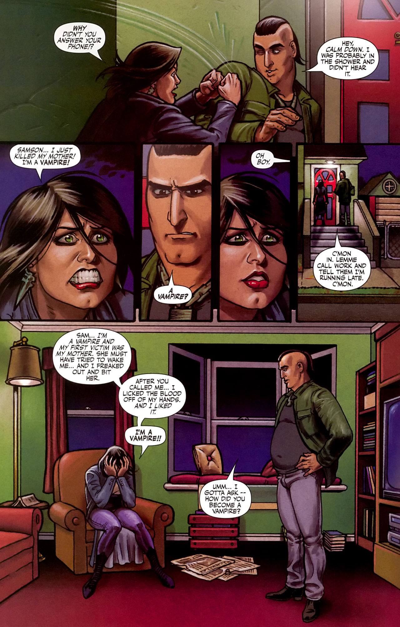 Read online Dark Ivory (2008) comic -  Issue #3 - 8