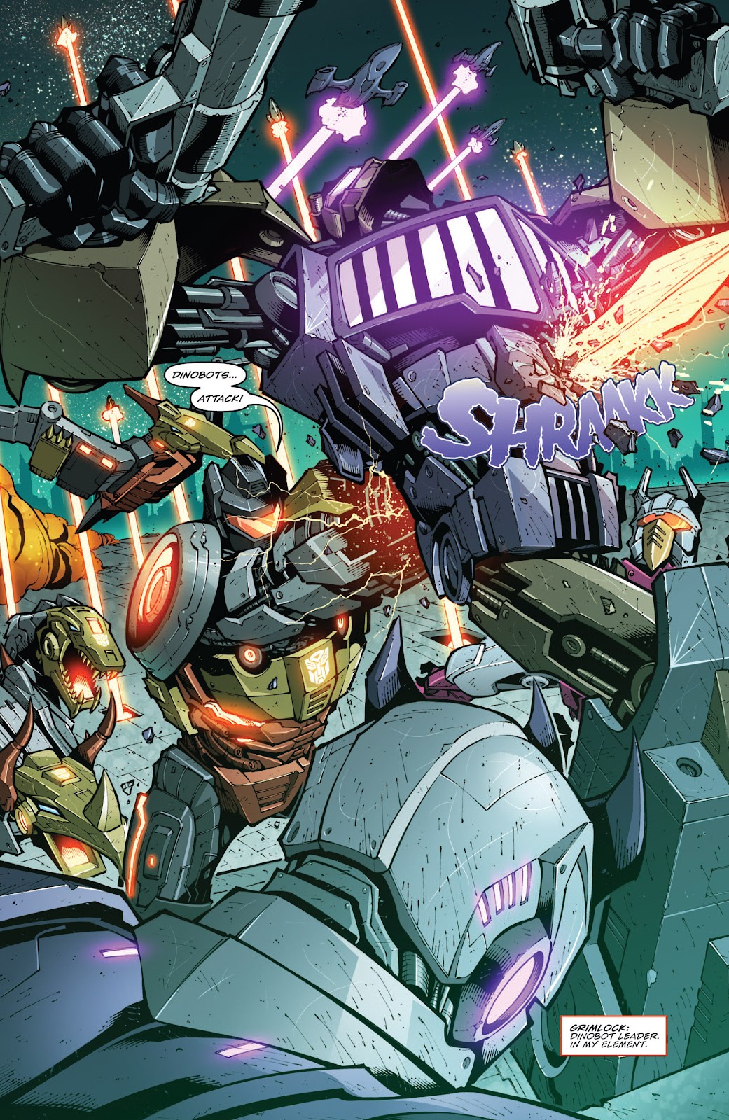 The Transformers Prime: Rage of the Dinobots issue 1 - Page 5
