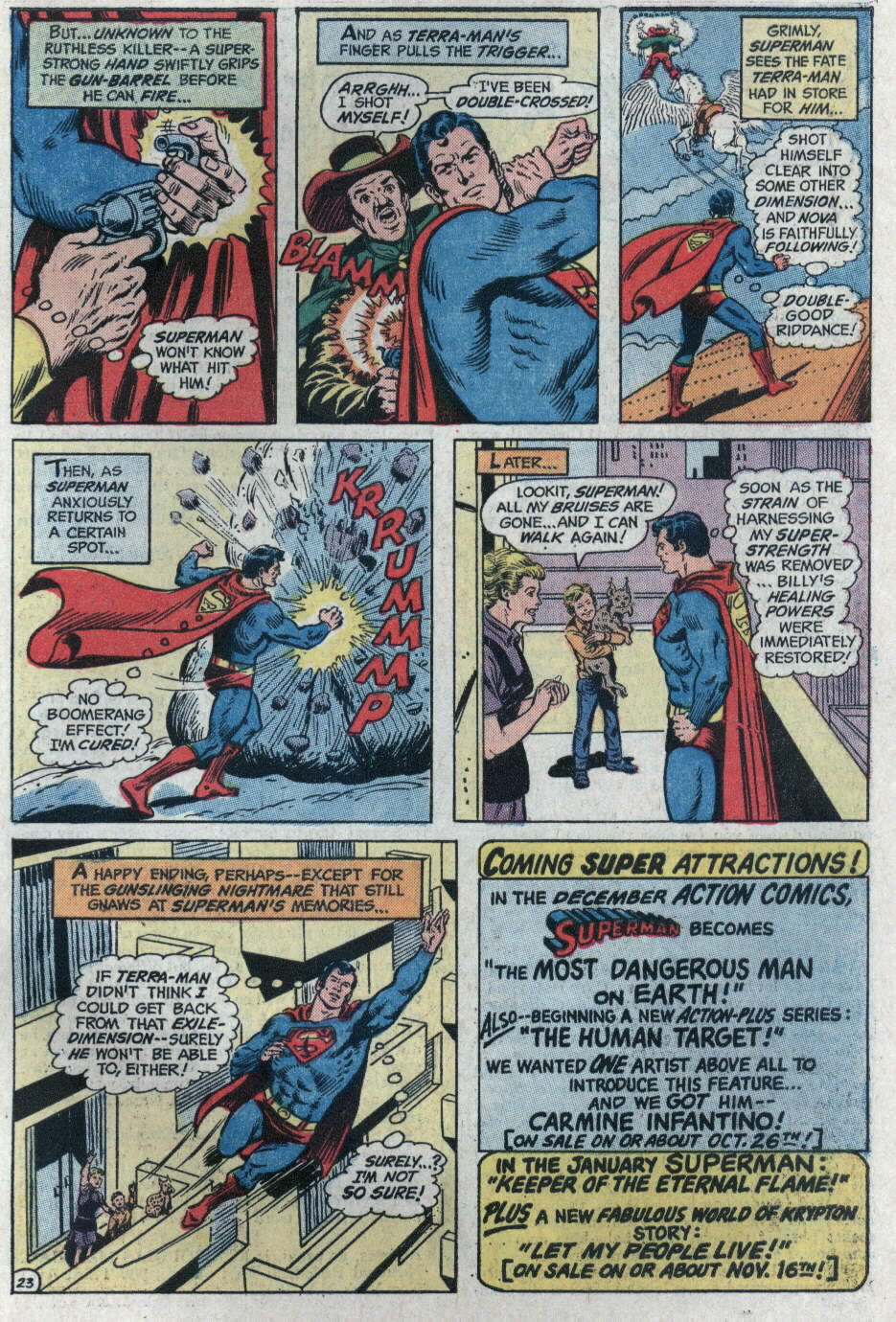 Read online Superman (1939) comic -  Issue #259 - 24