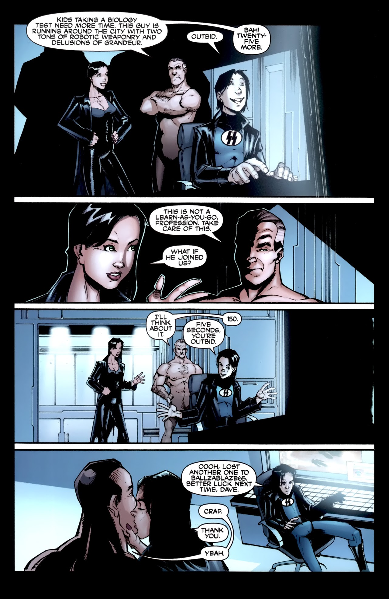 Read online Abyss: Family Issues comic -  Issue #1 - 4