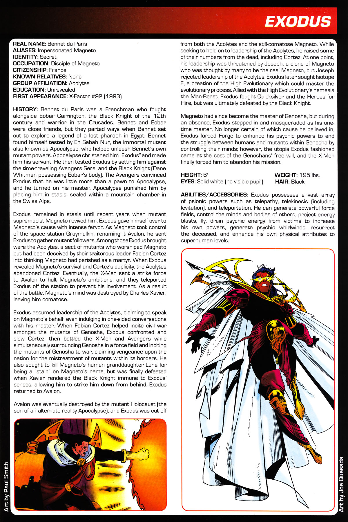 Read online Marvel Legacy:  The 1990's Handbook comic -  Issue # Full - 15