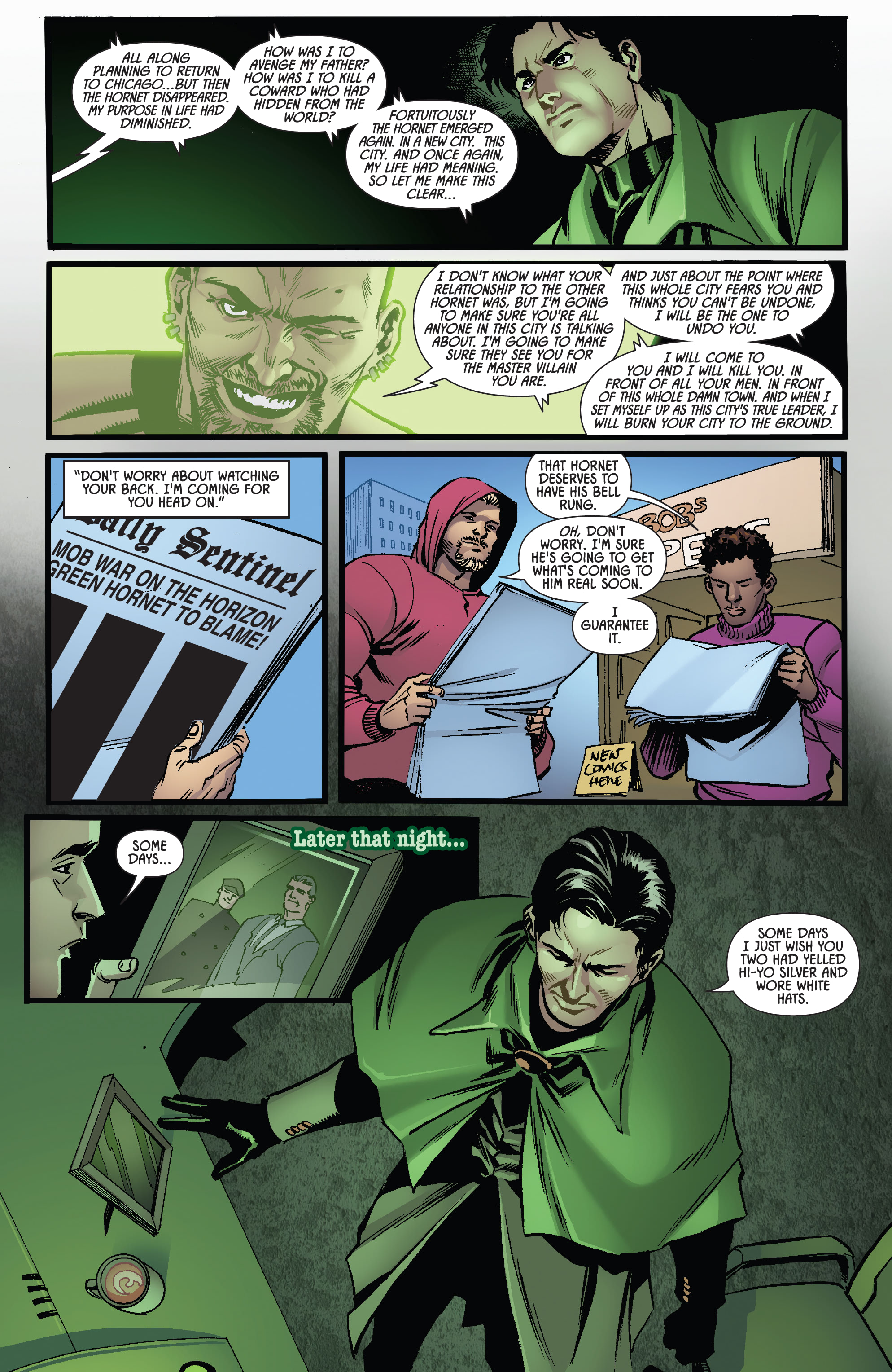 Read online Green Hornet: One Night in Bangkok comic -  Issue # Full - 17