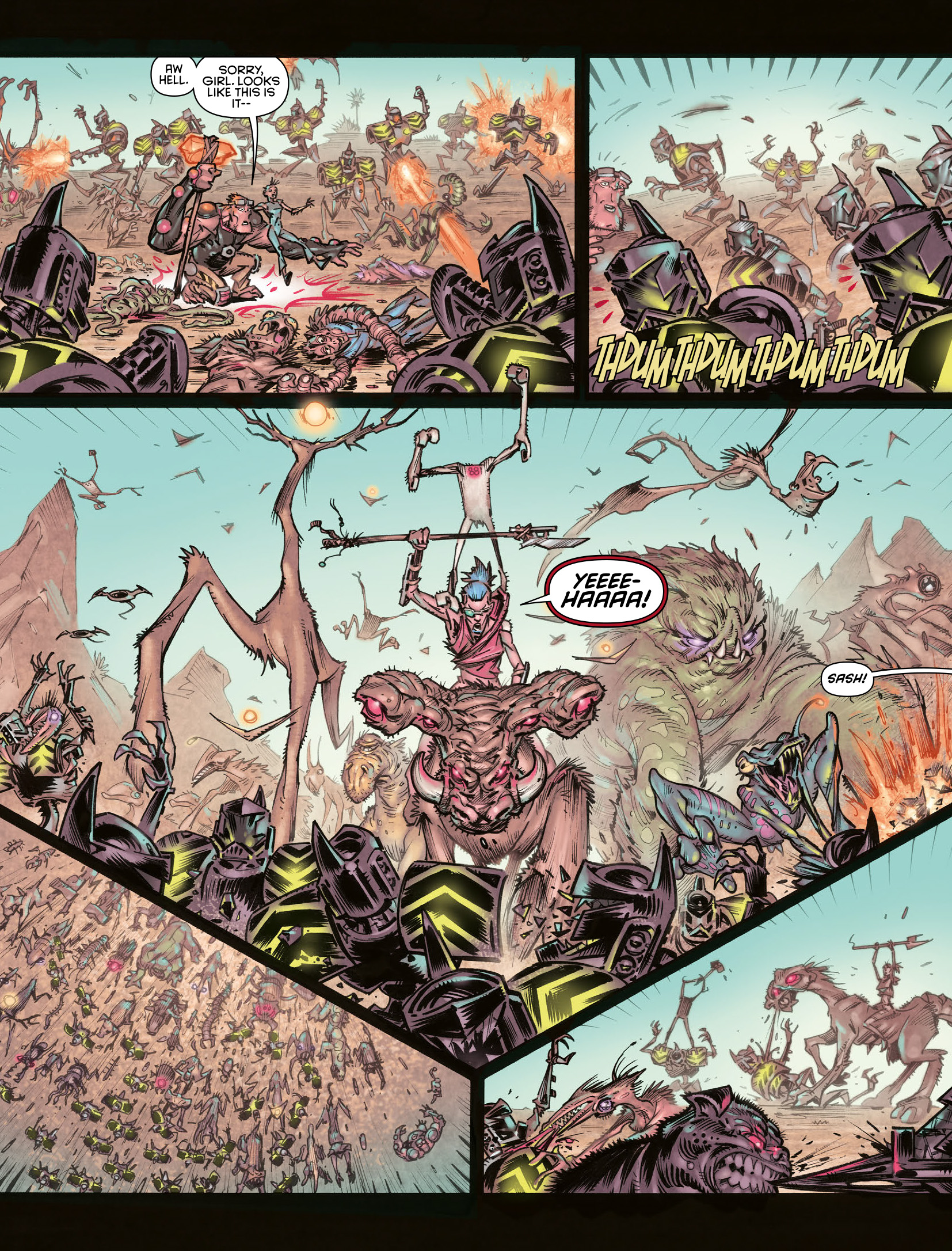 Read online Judge Dredd Megazine (Vol. 5) comic -  Issue #407 - 33