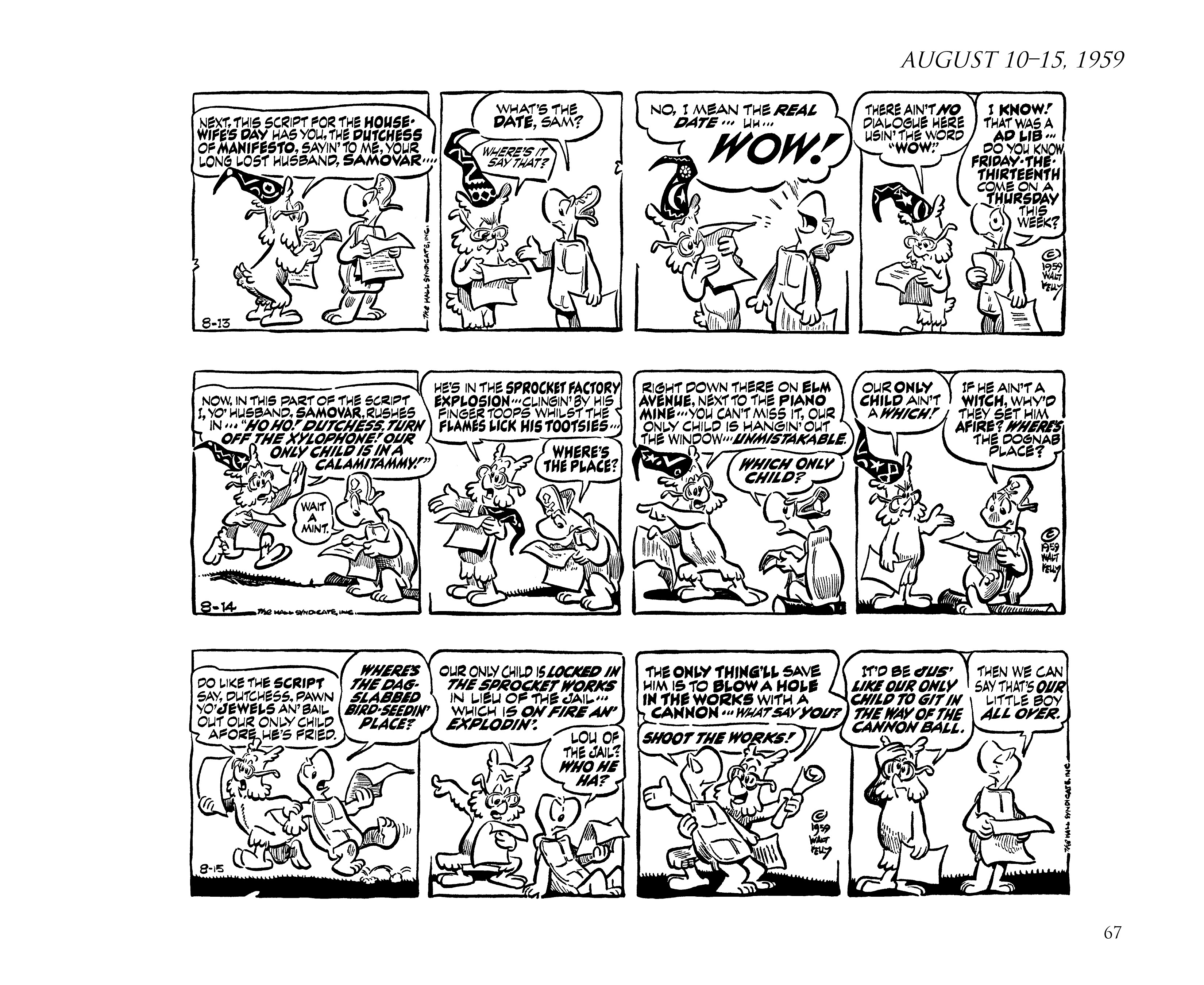 Read online Pogo by Walt Kelly: The Complete Syndicated Comic Strips comic -  Issue # TPB 6 (Part 1) - 77